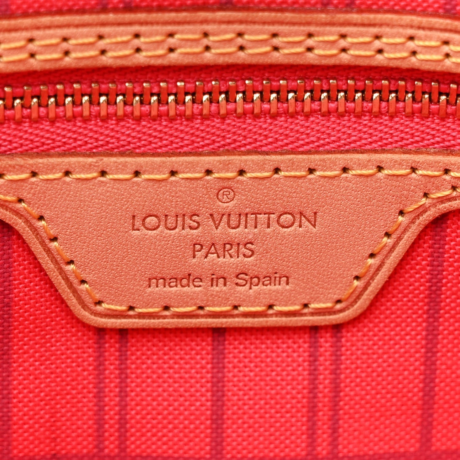 Monogram V Neverfull MM Grenade