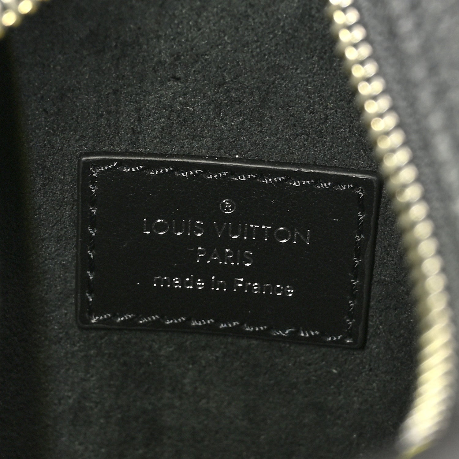 Calfskin Side Trunk MM Black
