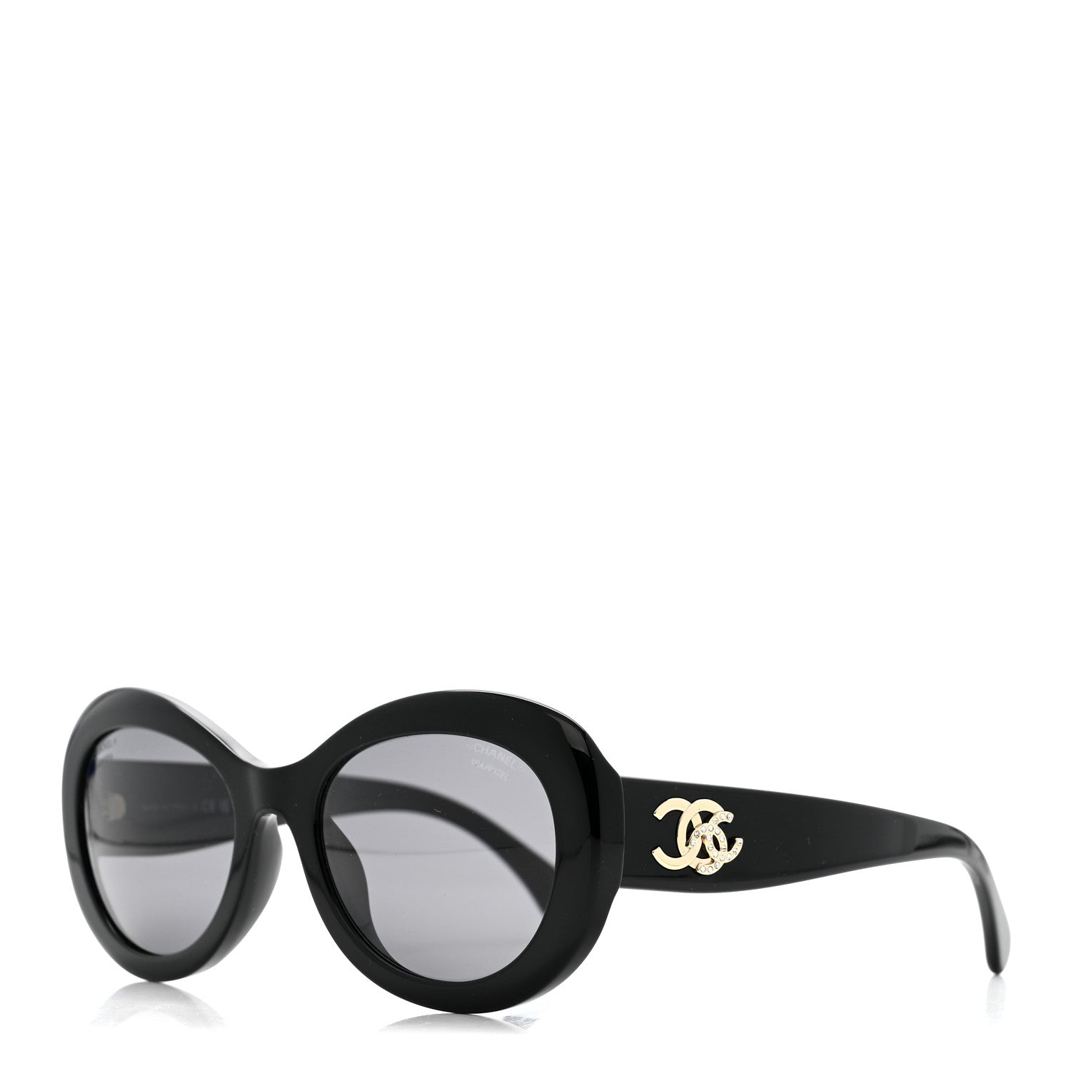 Acetate Polarized CC Sunglasses 5468-B-A Black