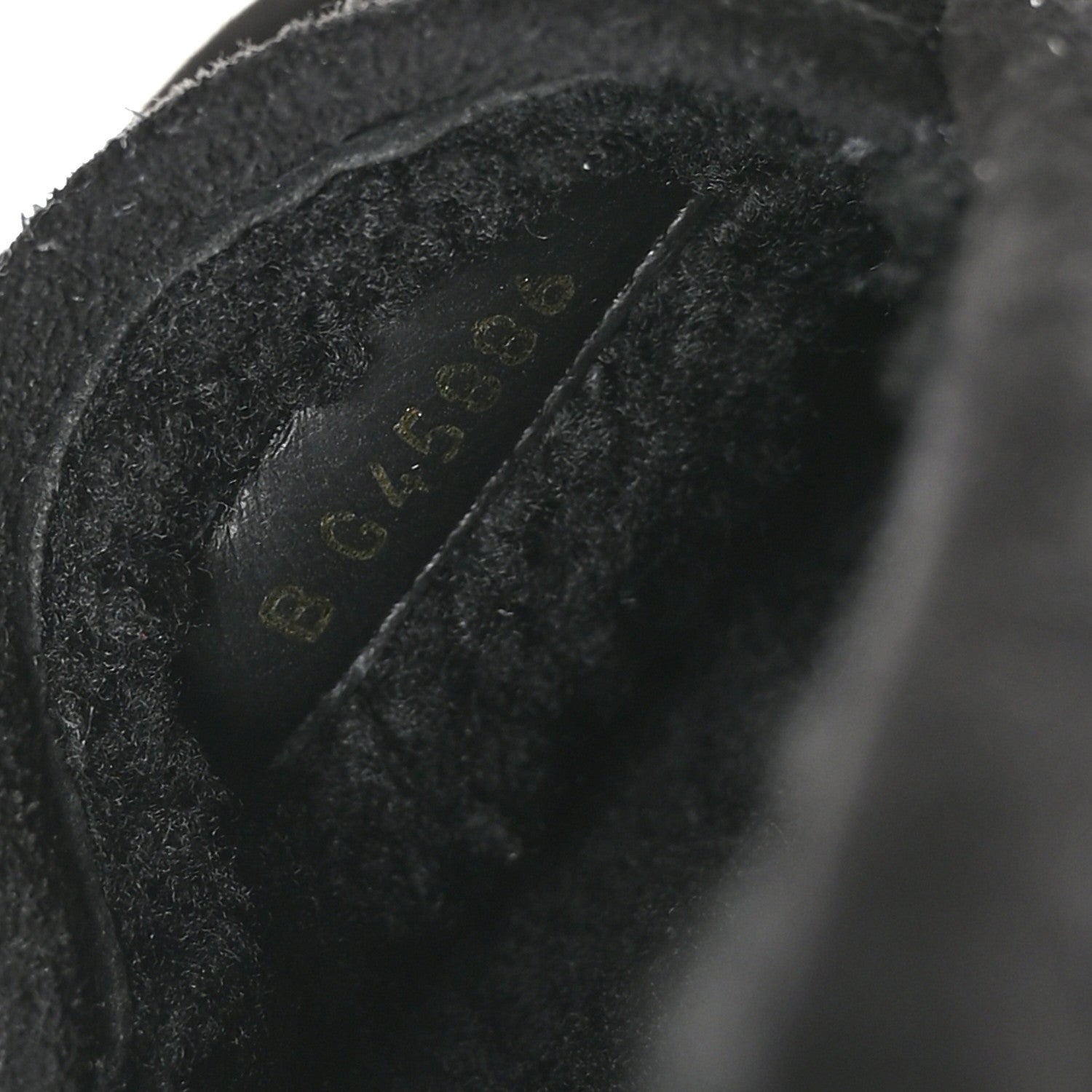 Suede Calfskin CC Mocassins 38 Black