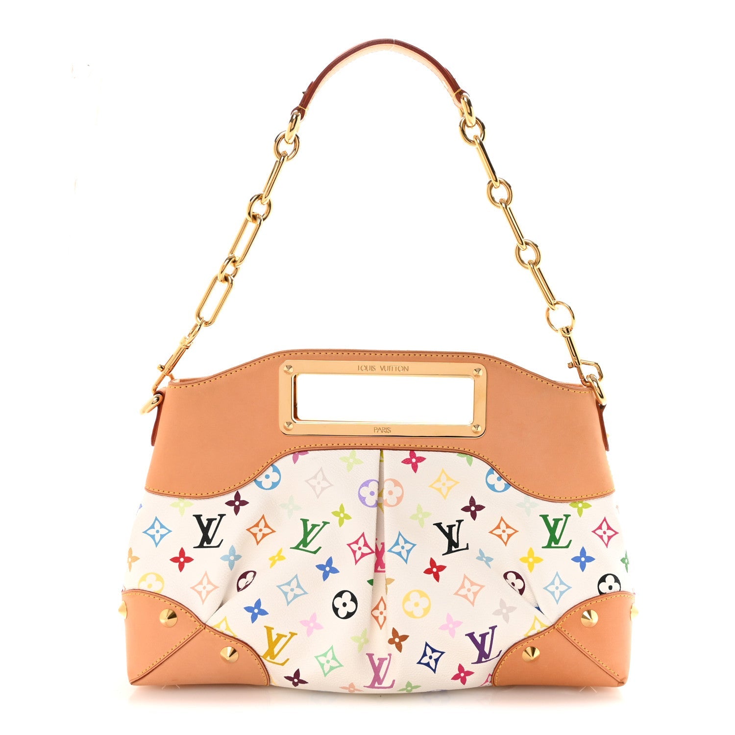 Monogram Multicolor Judy MM White