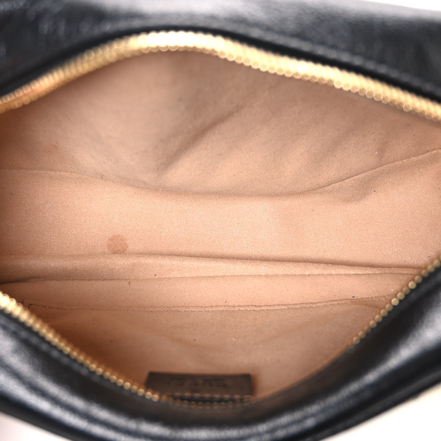 Monogram Matelasse Diagonal Small GG Marmont Chain Shoulder Bag Beige Black