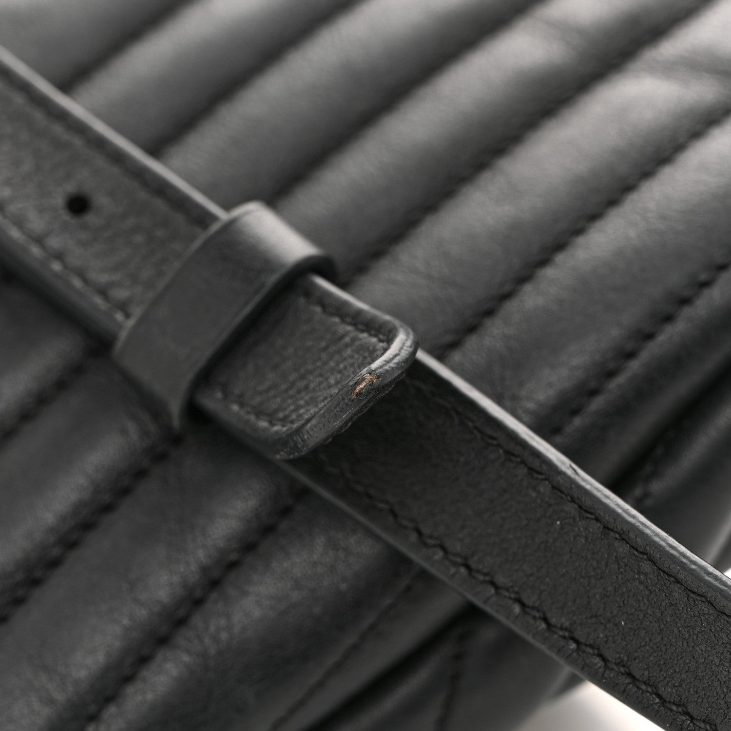 Calfskin Quilted New Wave Bumbag Black