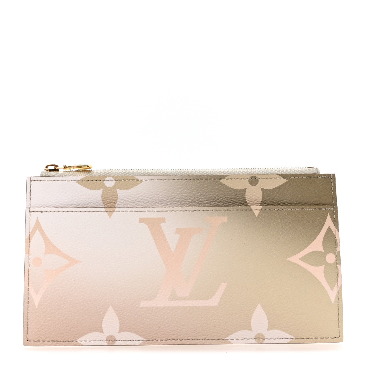 Monogram Giant Spring In The City Slim Purse Sunset Kaki