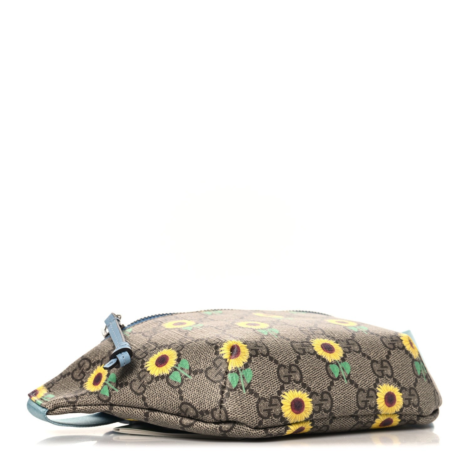 GG Supreme Monogram Sunflower Childrens Belt Bag