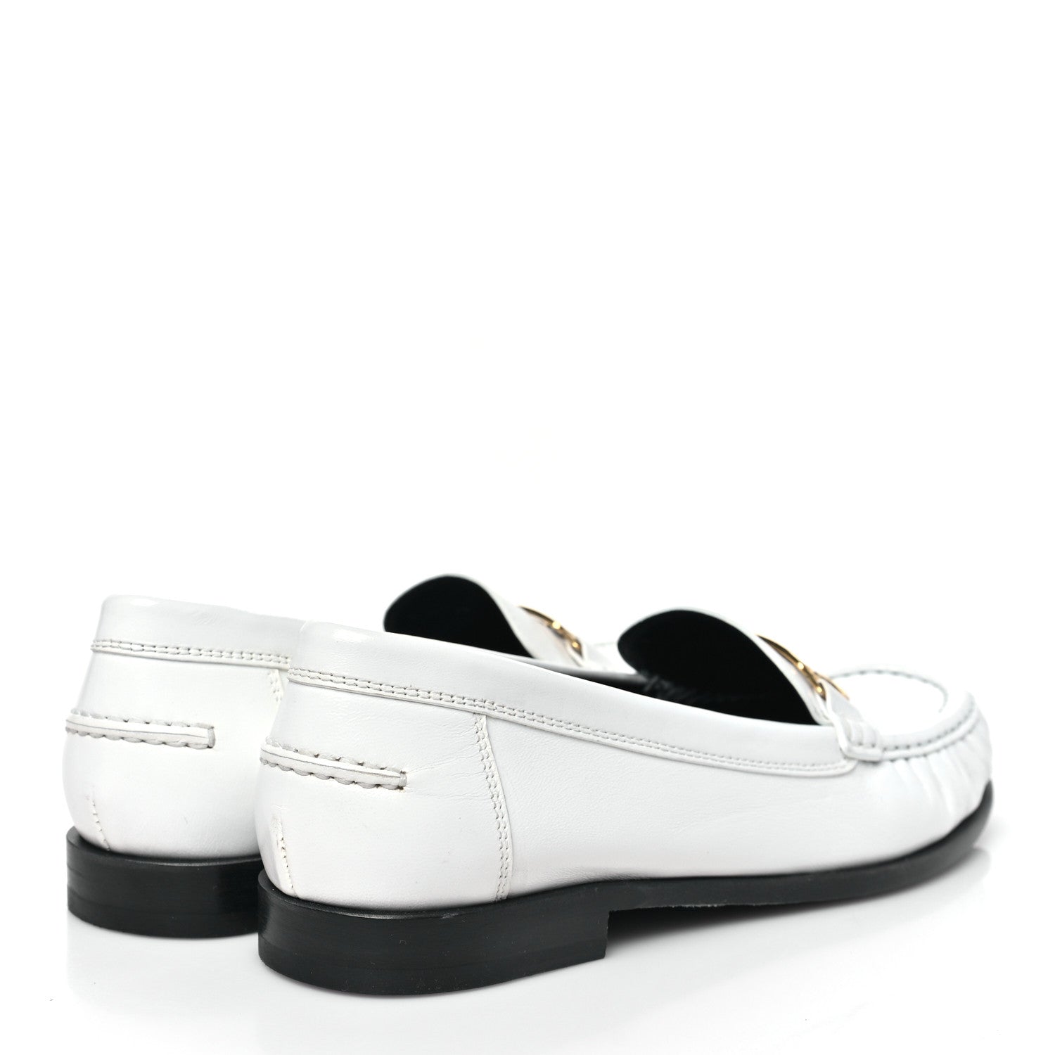Glazed Nappa Womens Kessy Loafer 39 White