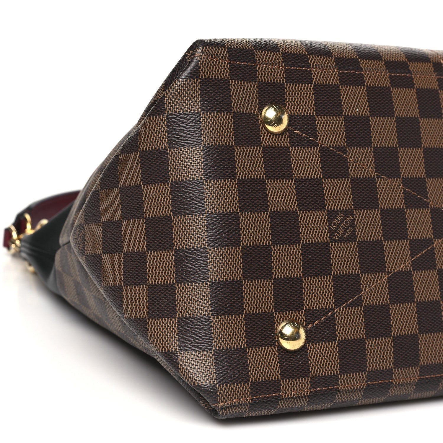 Damier Ebene Calfskin Maida Black