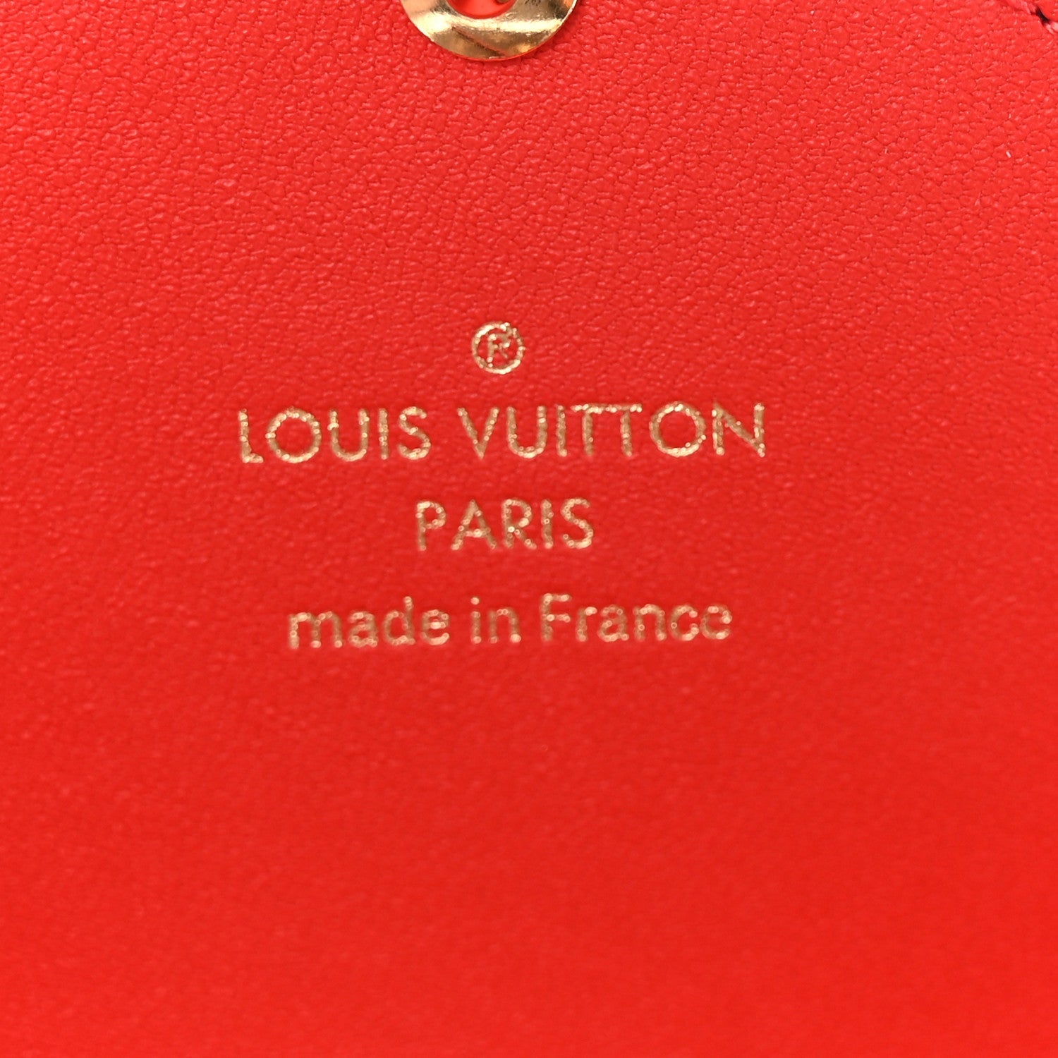 Monogram Medium Kirigami Pochette Insert Coquelicot