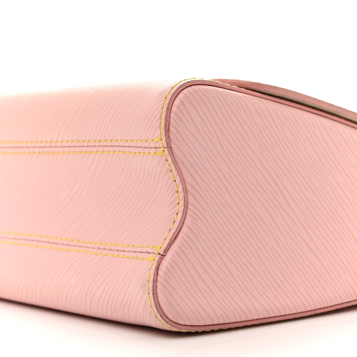 Epi Twist Shoulder Bag MM Rose Ballerine