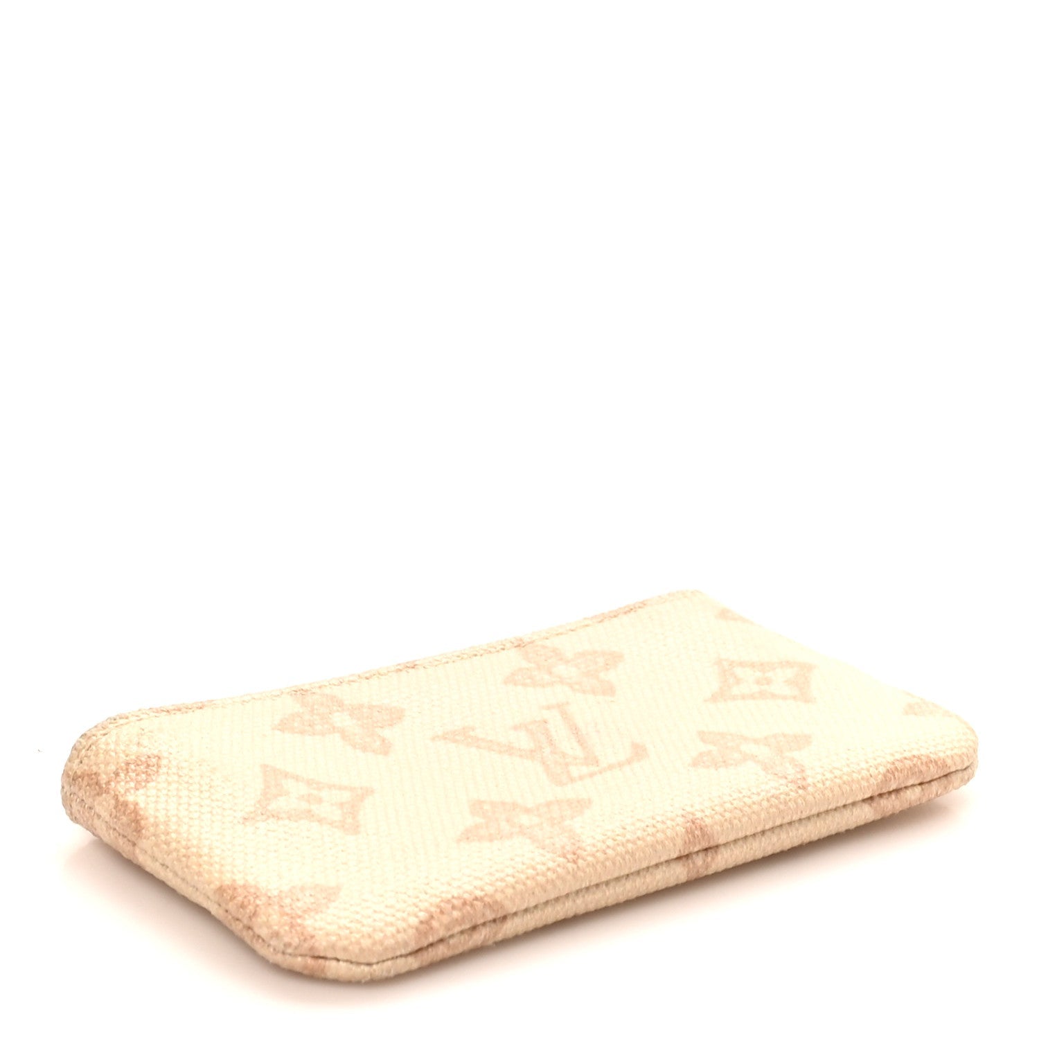 Monogram Origine Lin Key Pouch Linen