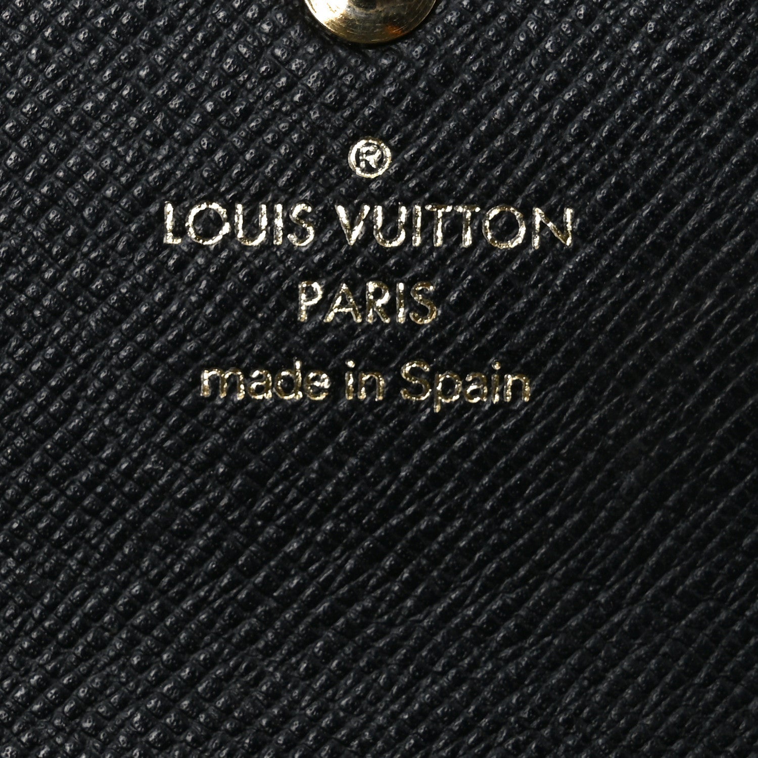 Epi Porte Tresor International Wallet Black