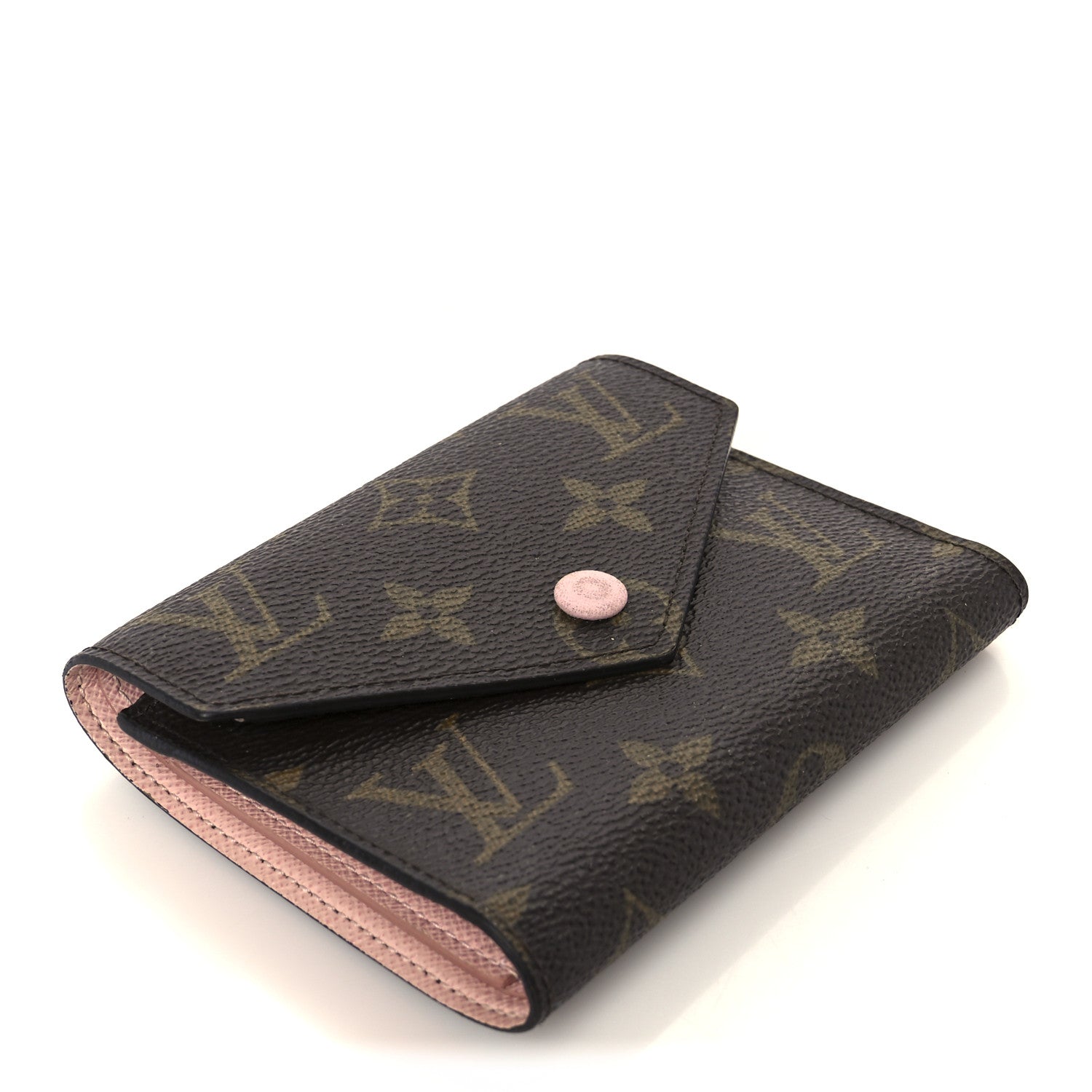 Monogram Victorine Wallet Rose Ballerine