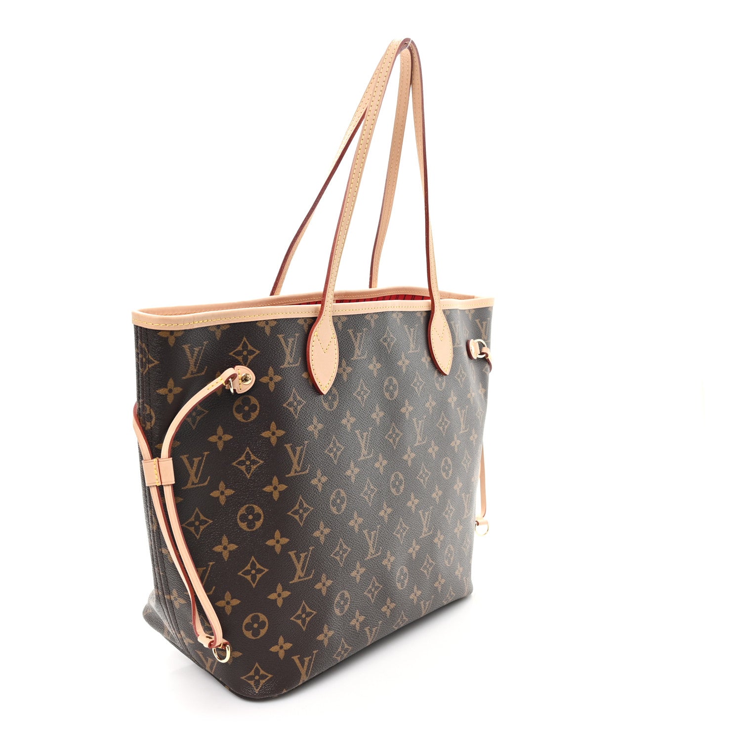 Monogram Neo Neverfull MM Cherry