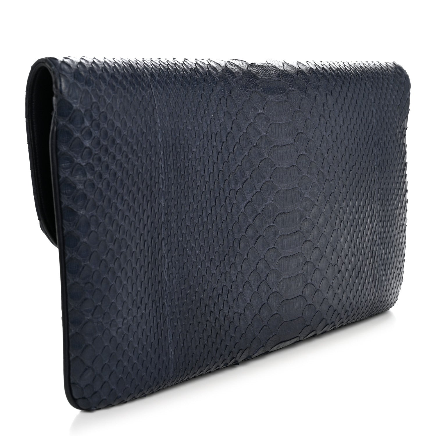 Snakeskin CC Unchained Clutch Navy