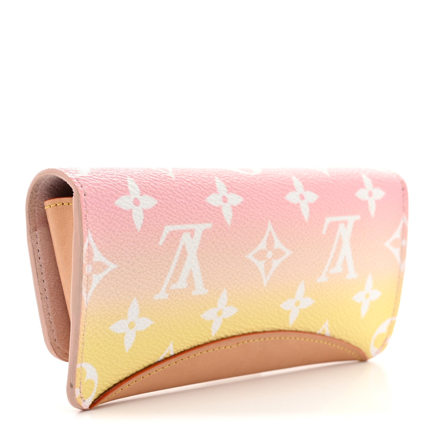 Monogram Giant By The Pool Woody Glasses Case Light Pink