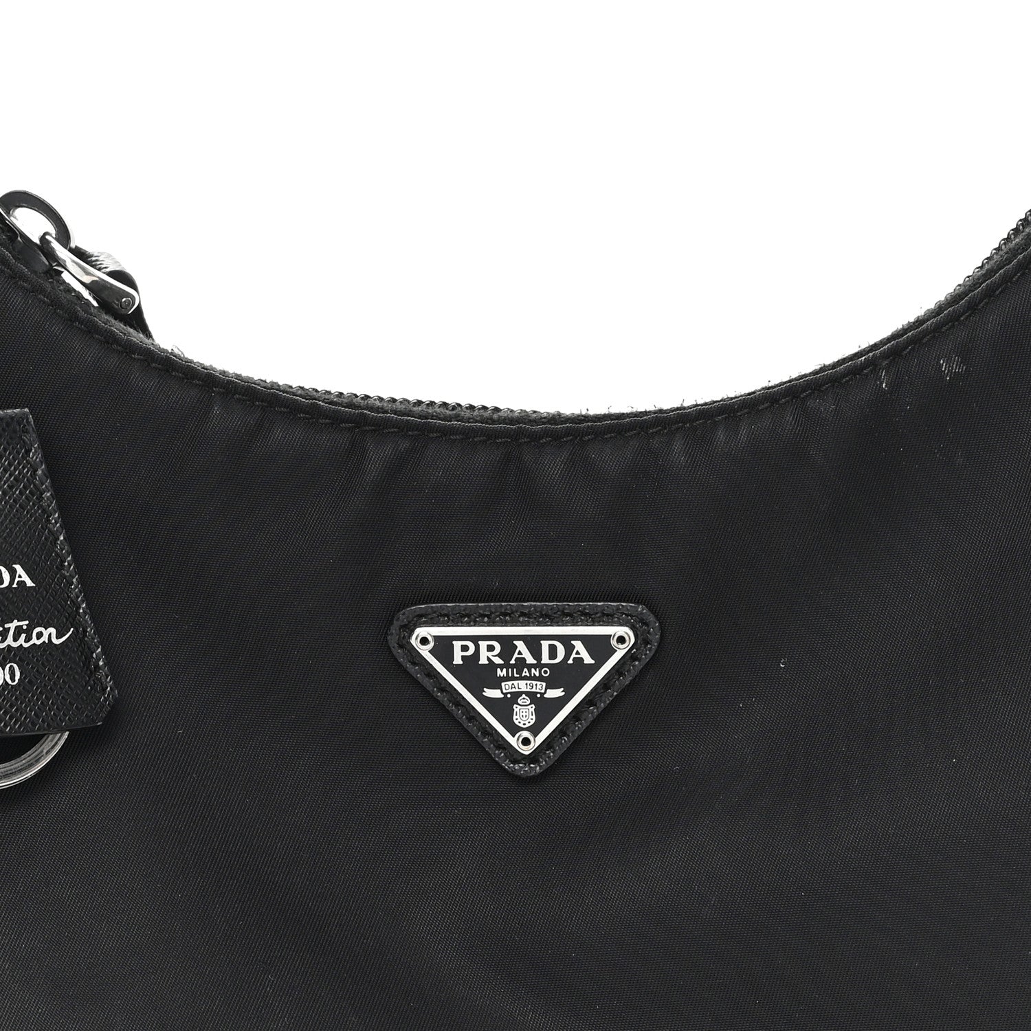 Tessuto Nylon Mini Re-Edition 2000 Bag Black