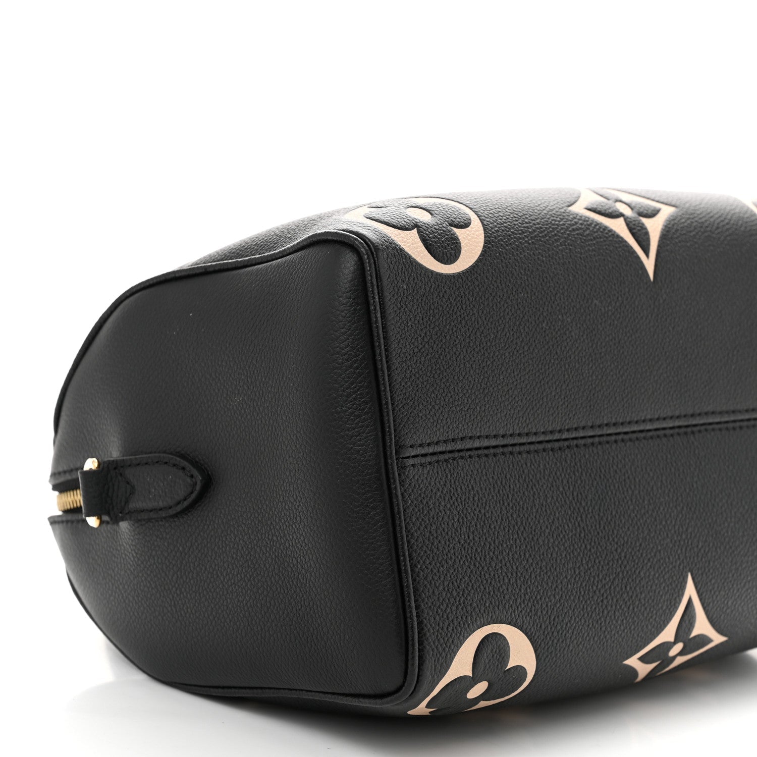 Empreinte Monogram Giant Speedy Bandouliere 25 Black Beige