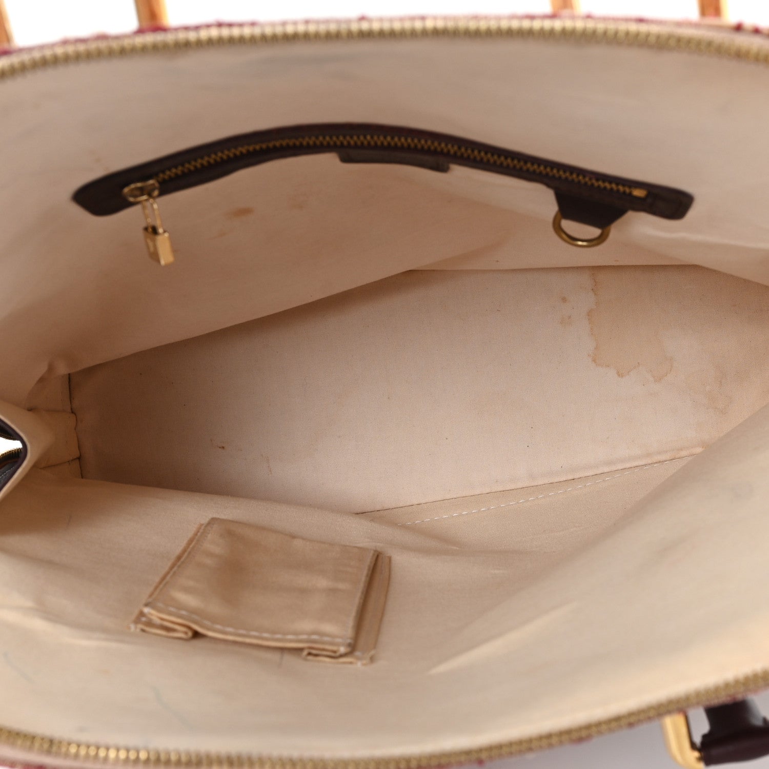 Mini Monogram Alma Haut Tote Cherry