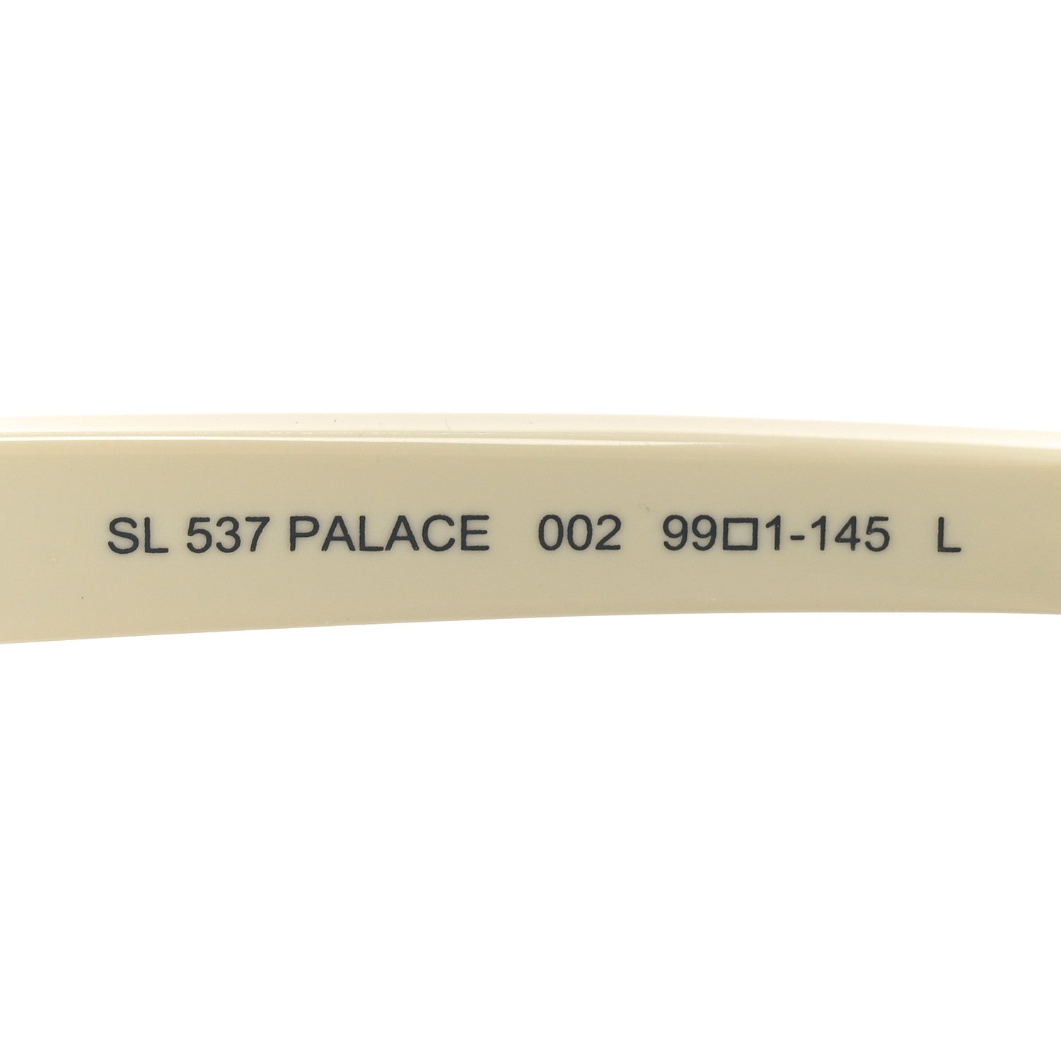 Acetate Palace Mask Sunglasses SL 537 White