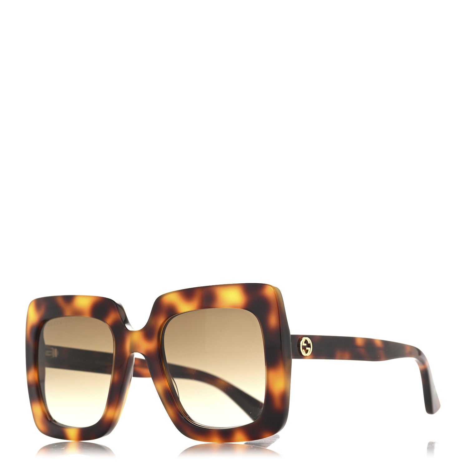 Acetate Oversize Sunglasses GG0328S Tortoise