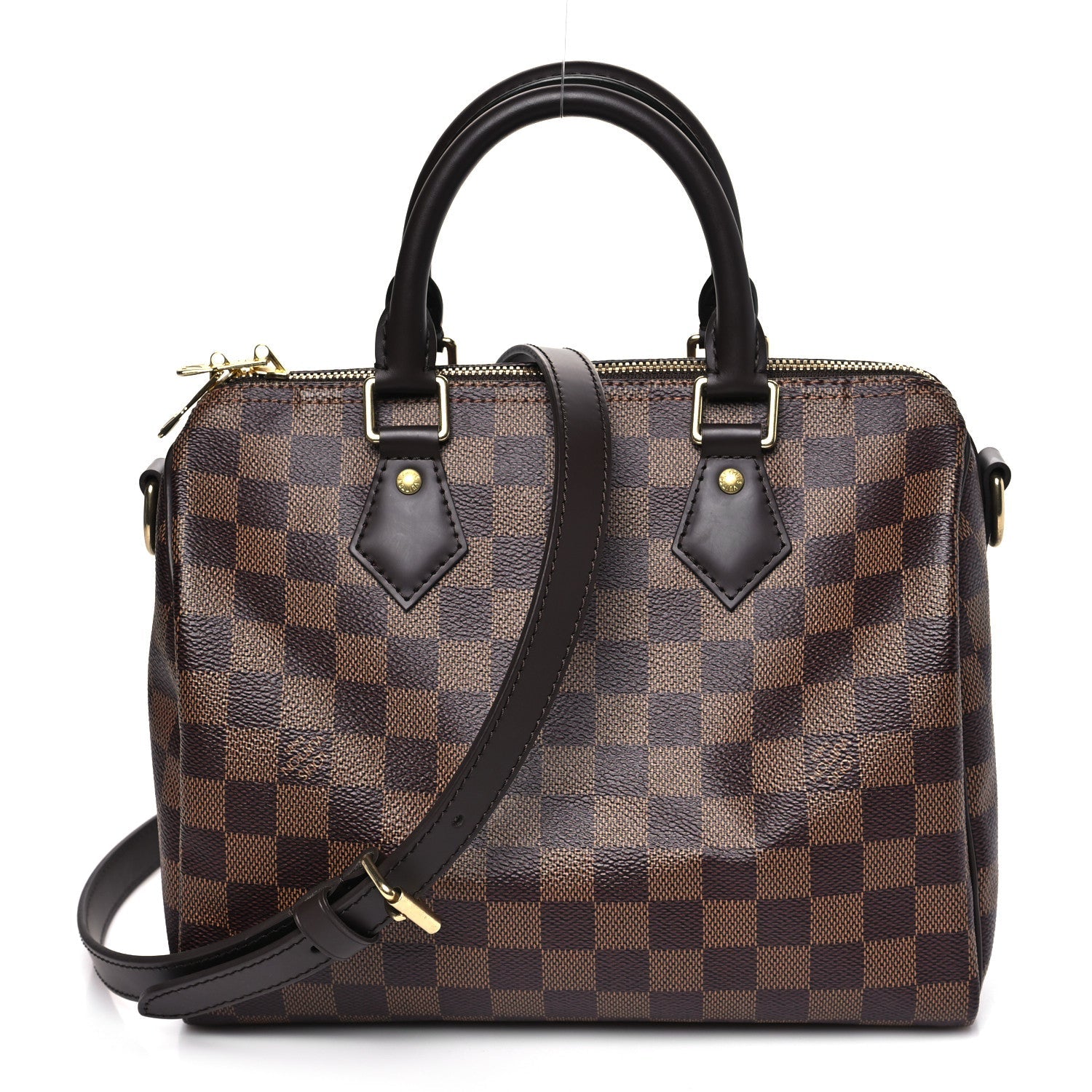 Damier Ebene Speedy Bandouliere 25