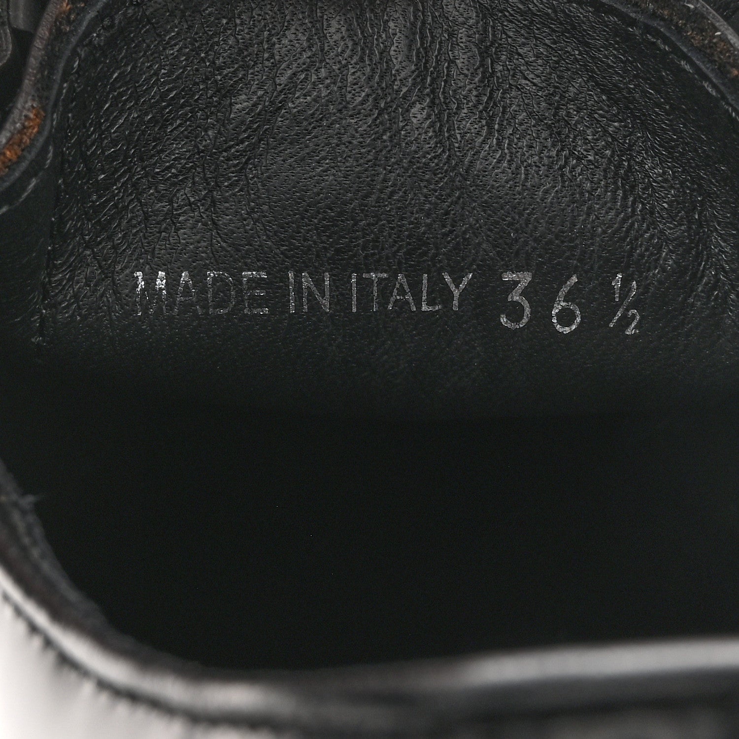 Spazzolato Rois Monolith 55mm Derby Loafers 36.5 Black White