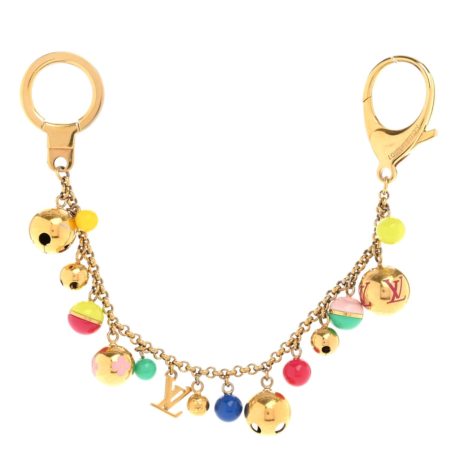 Chaine Grelots Key Holder Bag Charm