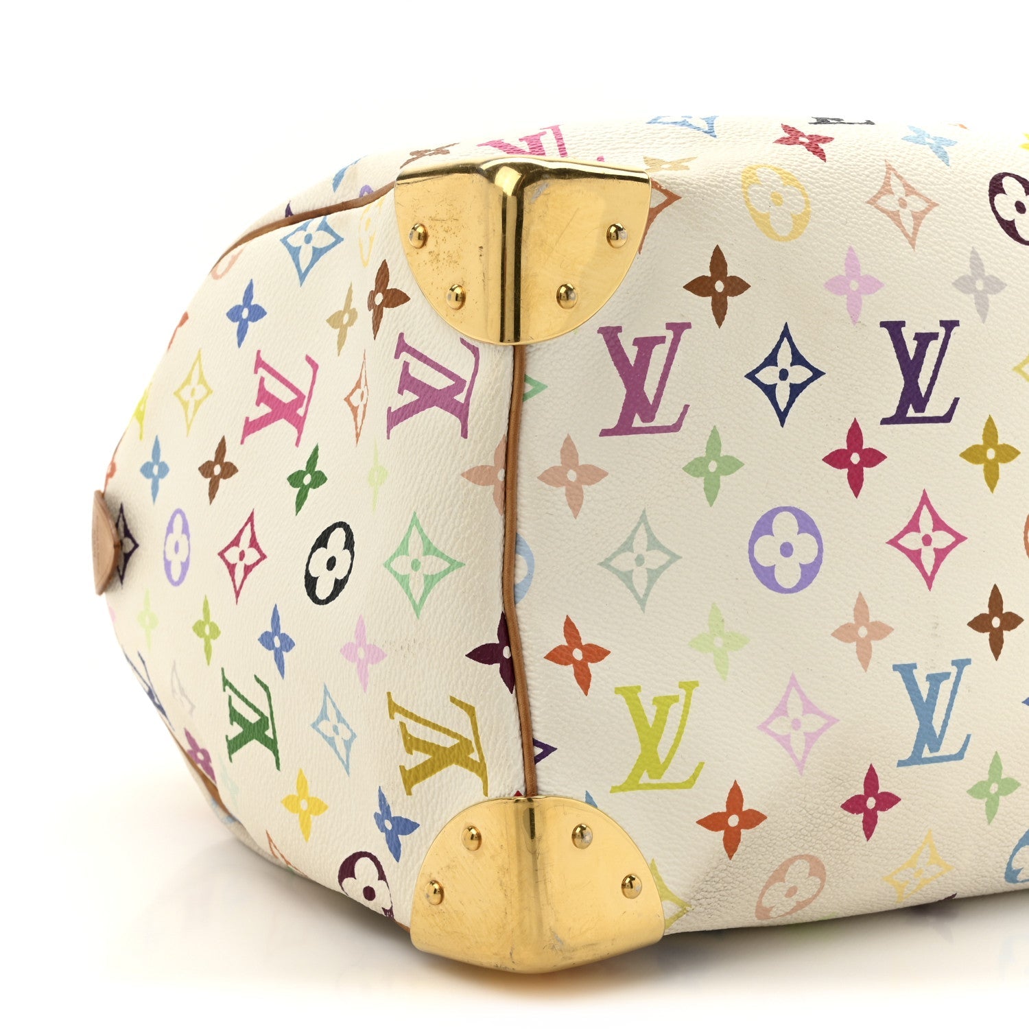 Monogram Multicolor Speedy 30 White