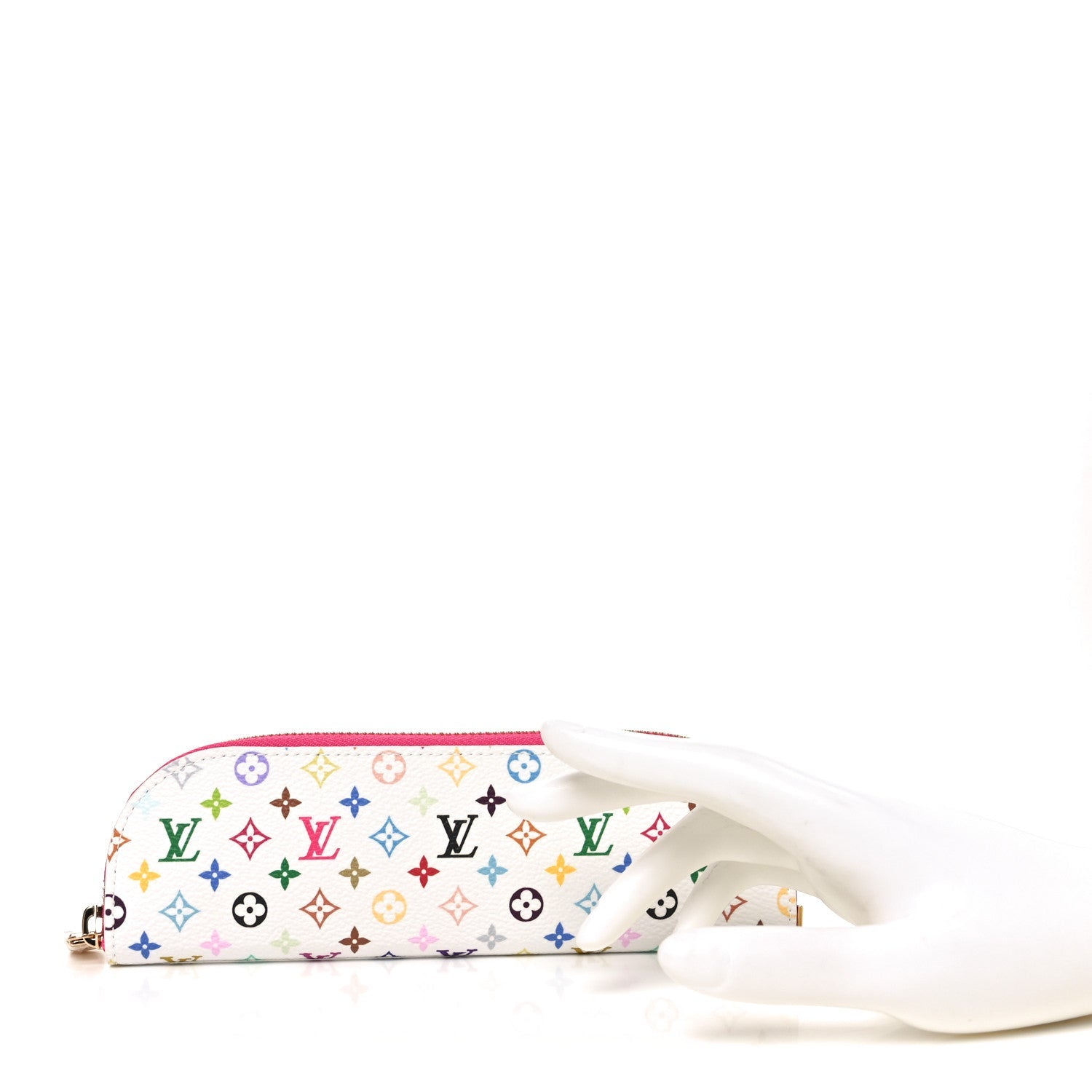 LV X TM Monogram Multicolor Charlotte Pencil Pouch Fuchsia