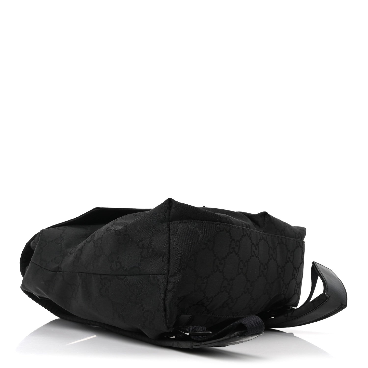 Nylon Monogram Backpack Black