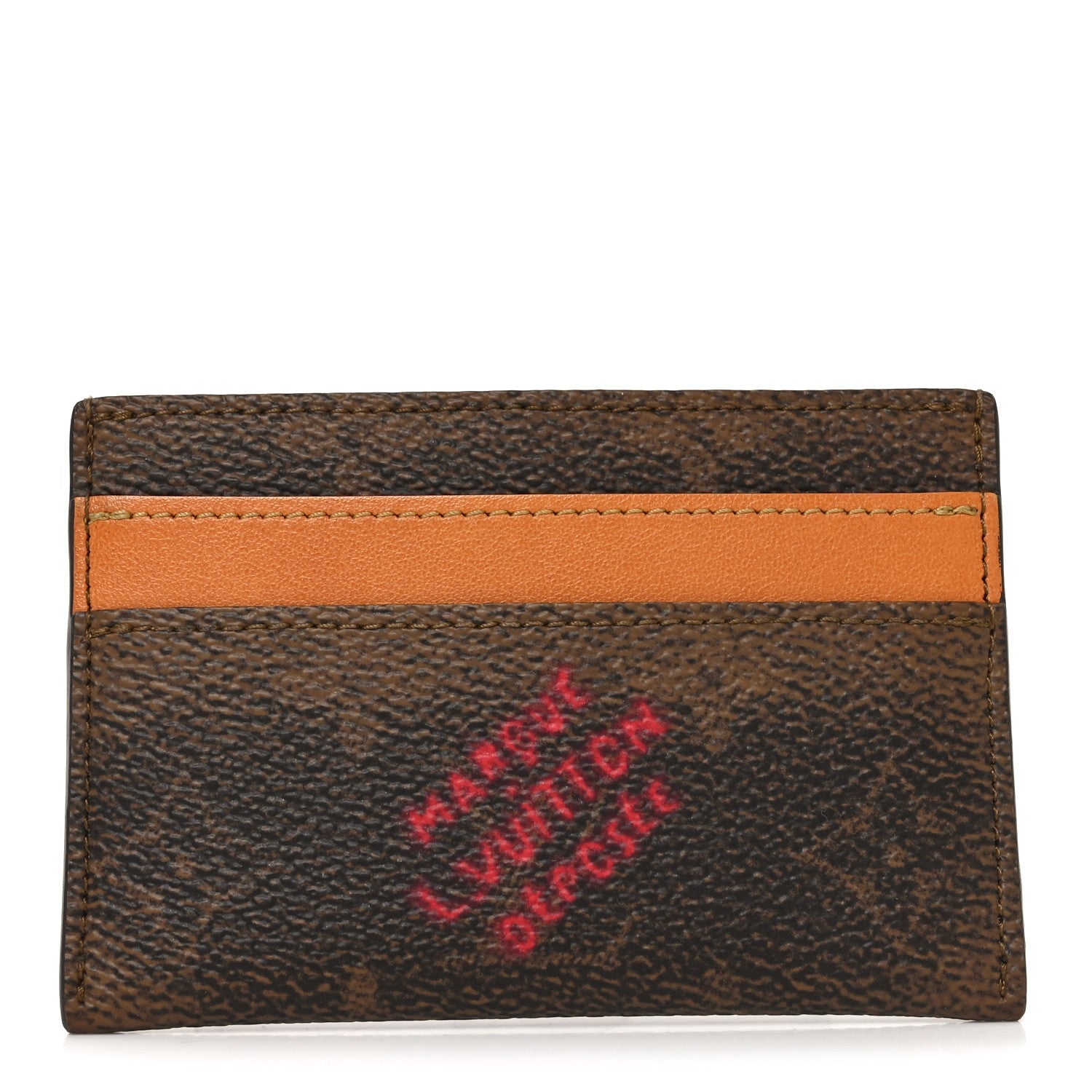 Monogram Dust Double Card Holder