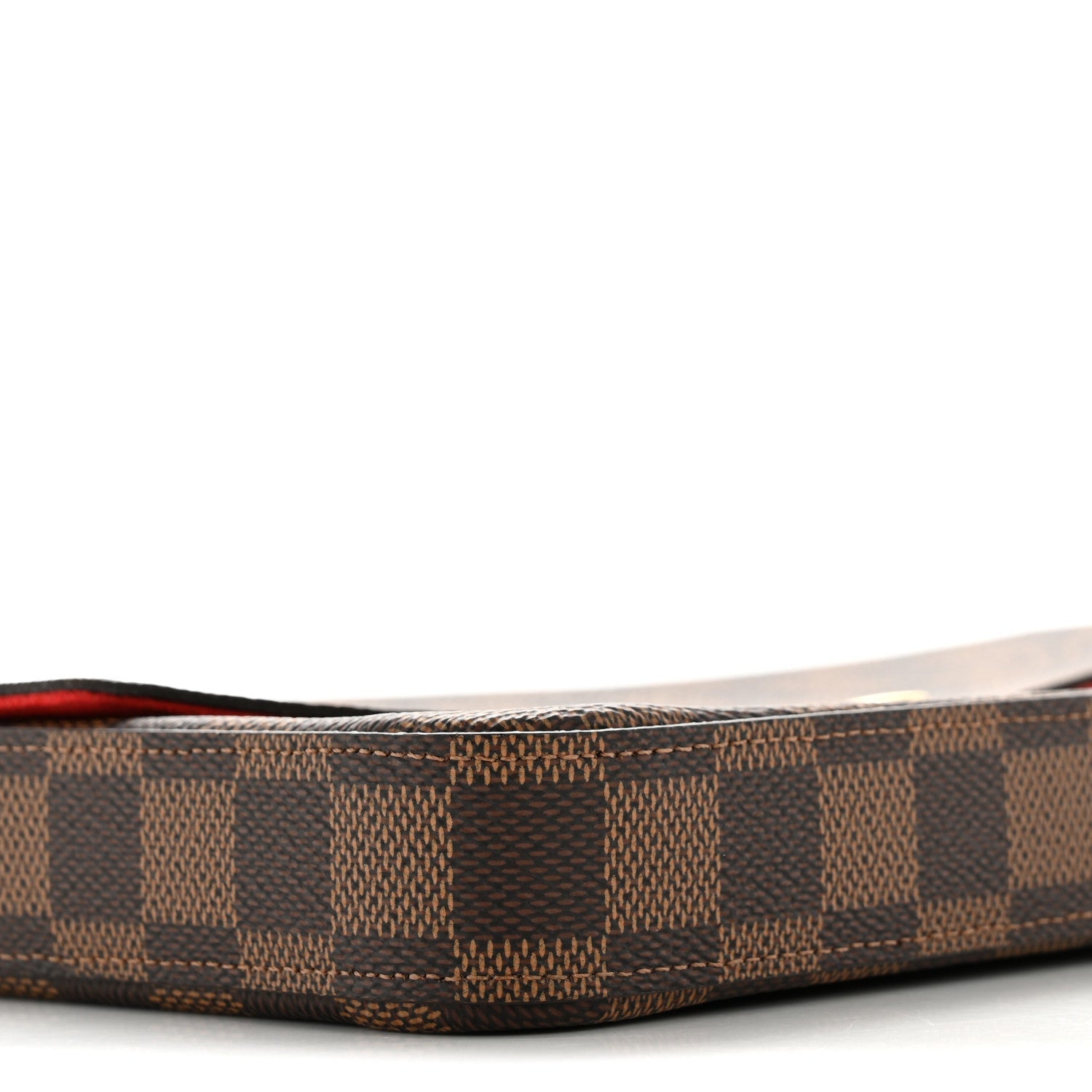 Damier Ebene Pochette Felicie Chain Wallet