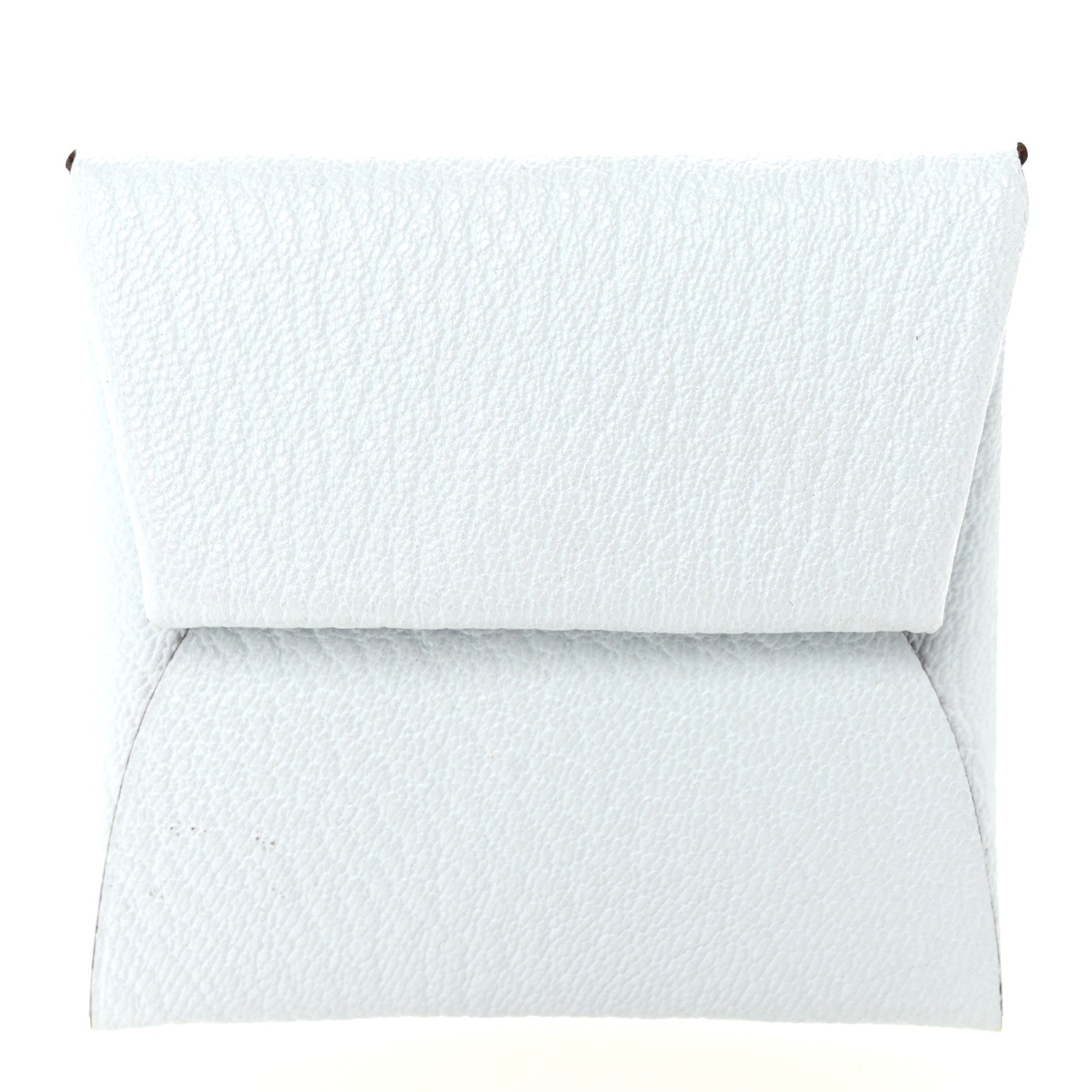 Chevre Mysore Bastia Coin Purse Bleu Brume Brique