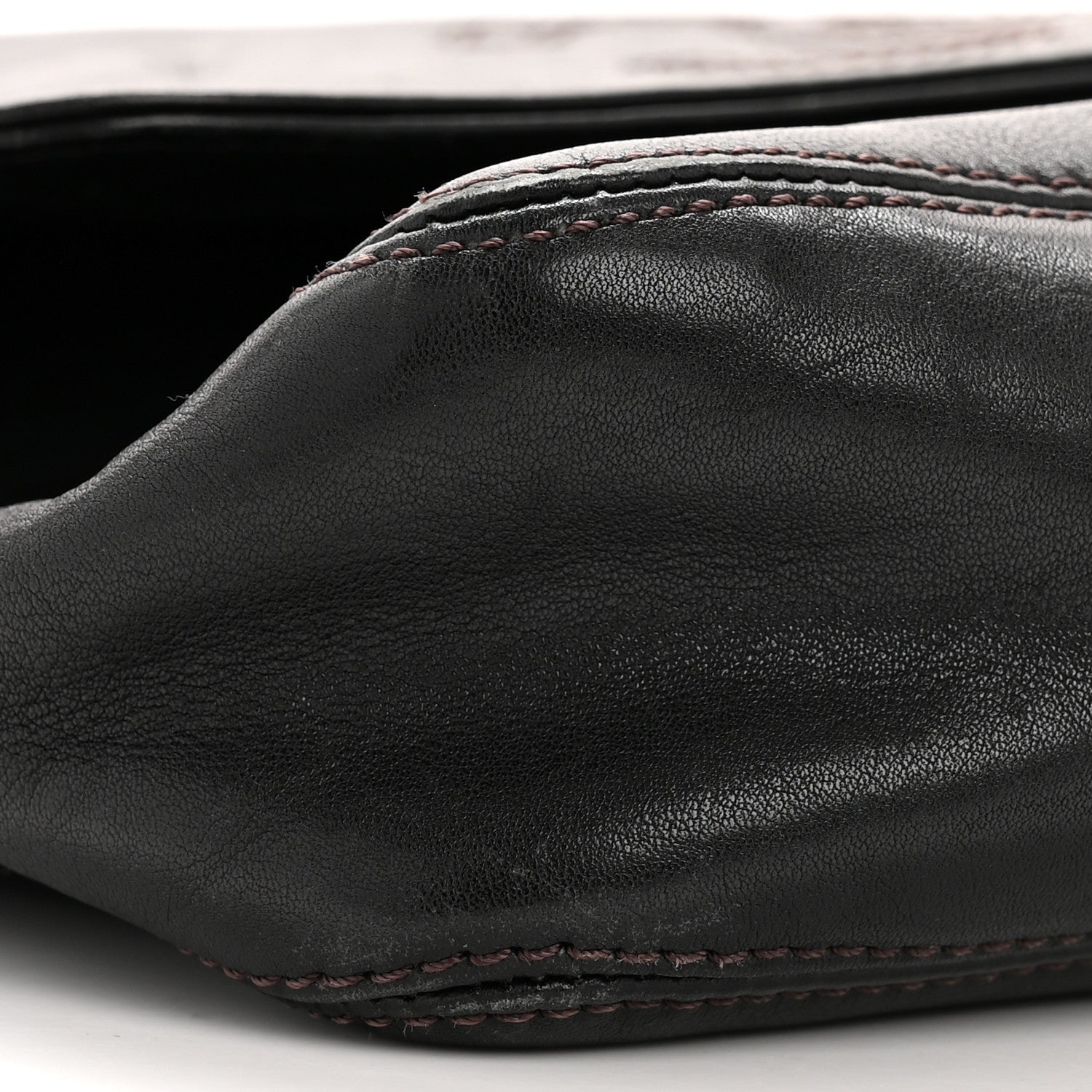 Lambskin CC Tassel Shoulder Flap Bag Black