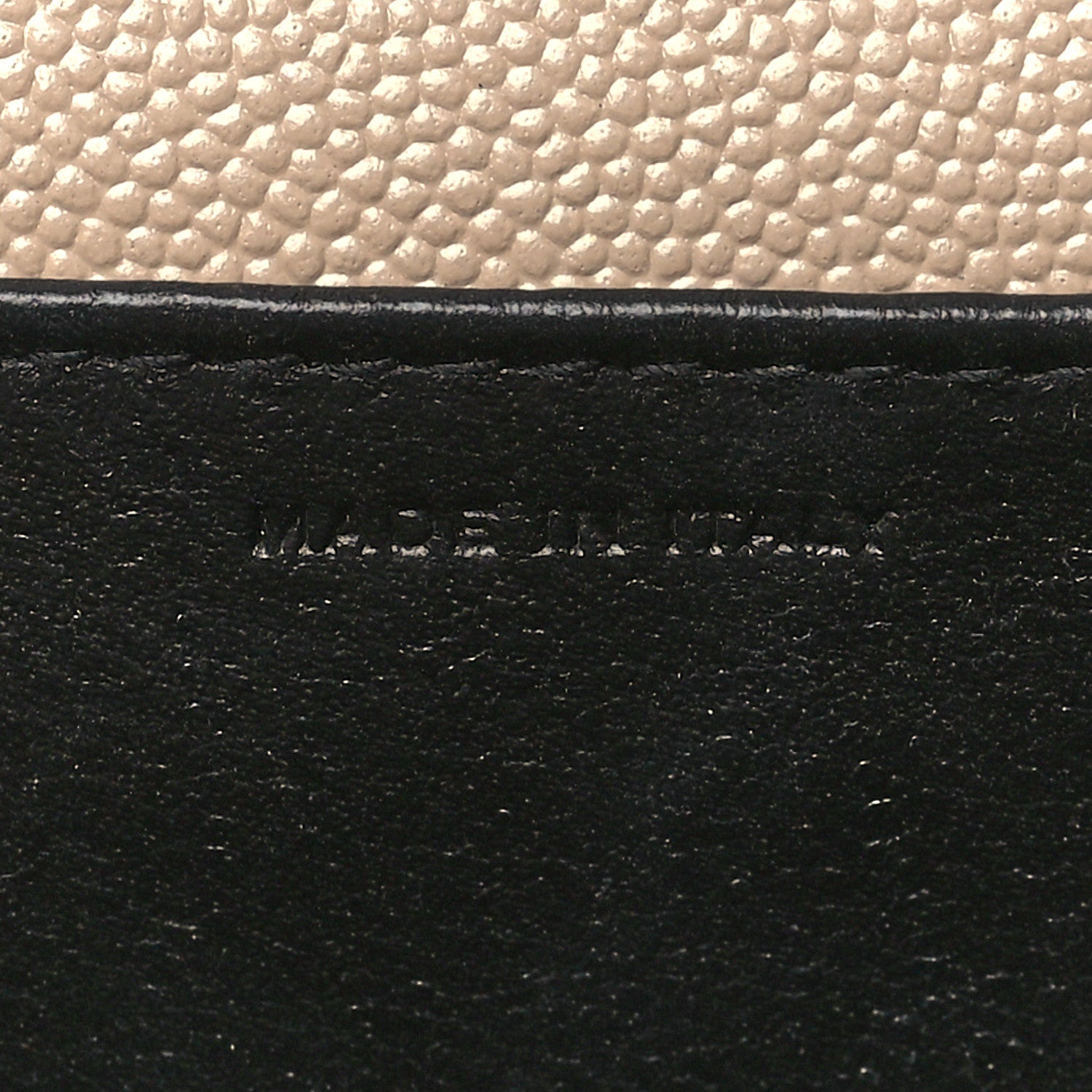Grain De Poudre Monogram Uptown Chain Wallet Dark Beige
