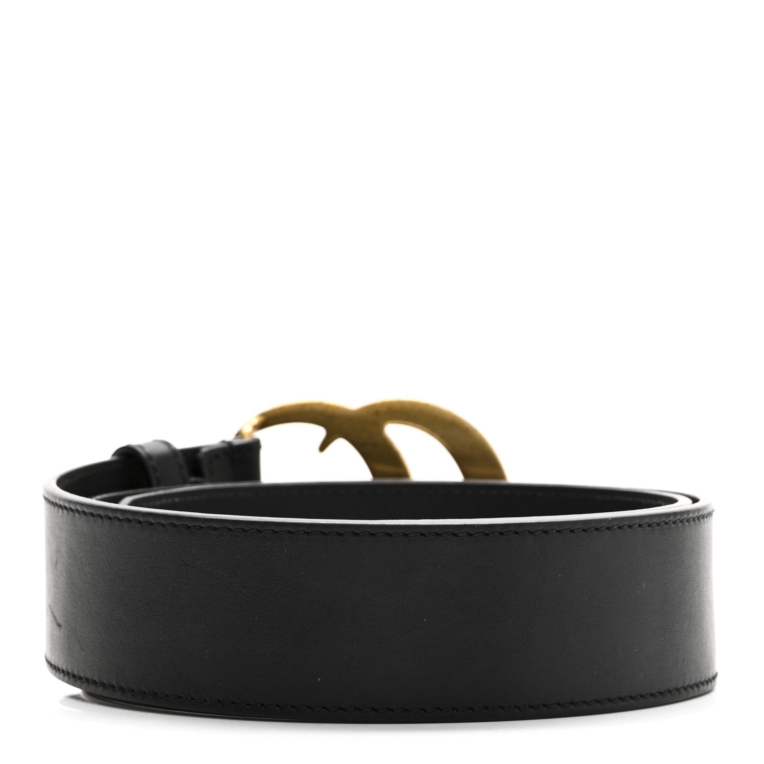 Calfskin Double G 40mm Belt 80 32 Black