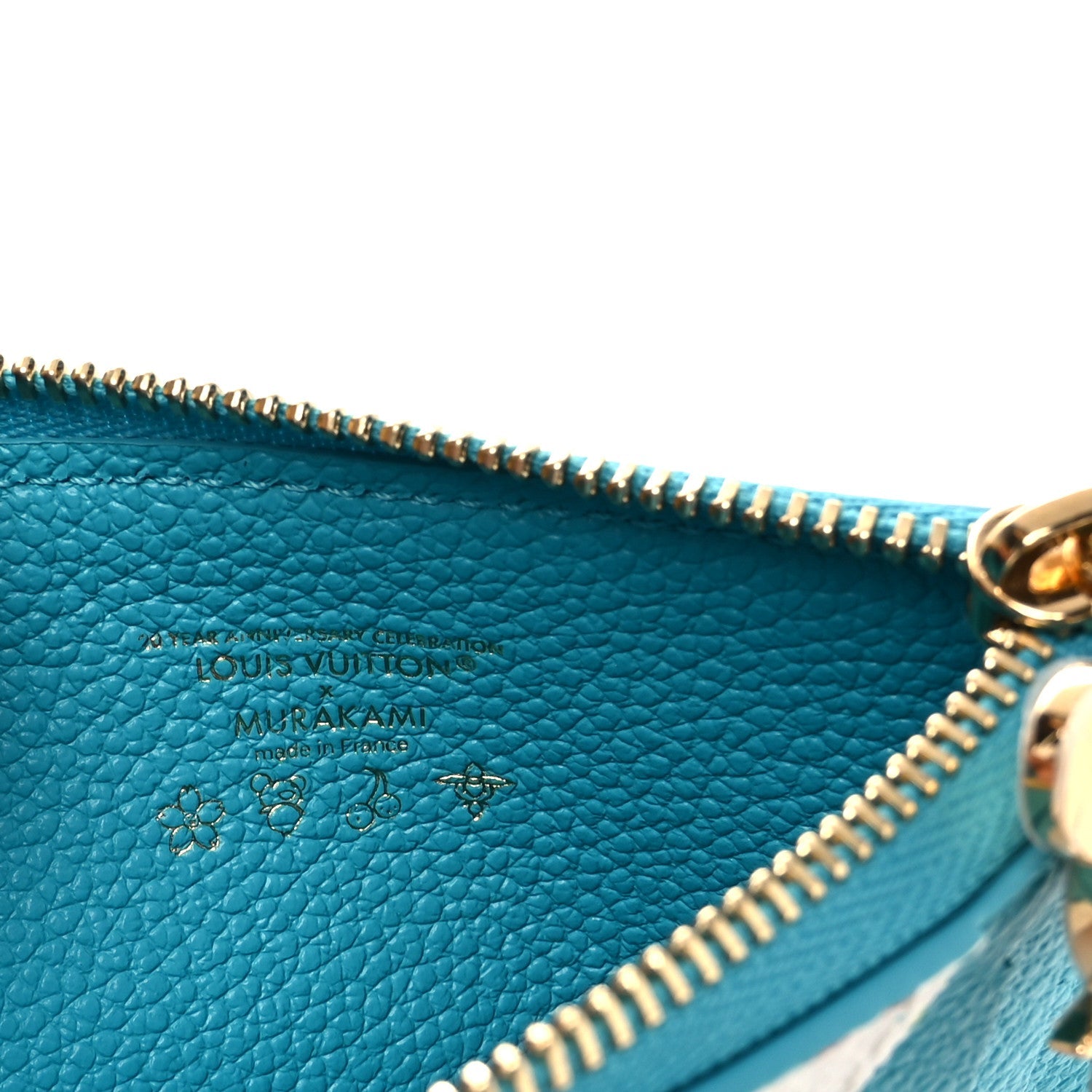 LV X TM Monogram Romy Card Holder Kabira Blue