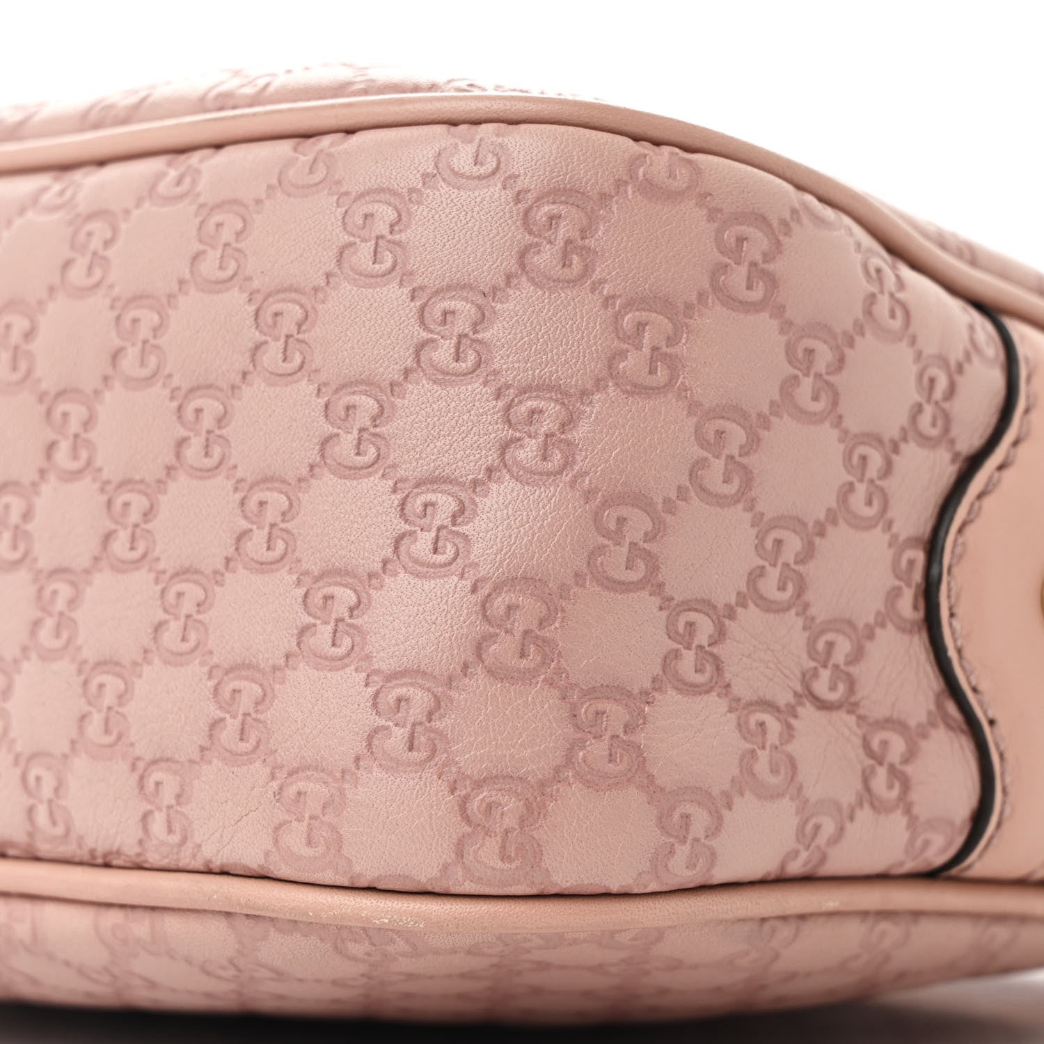 Microguccissima Sunshine Disco Crossbody Bag Light Pink