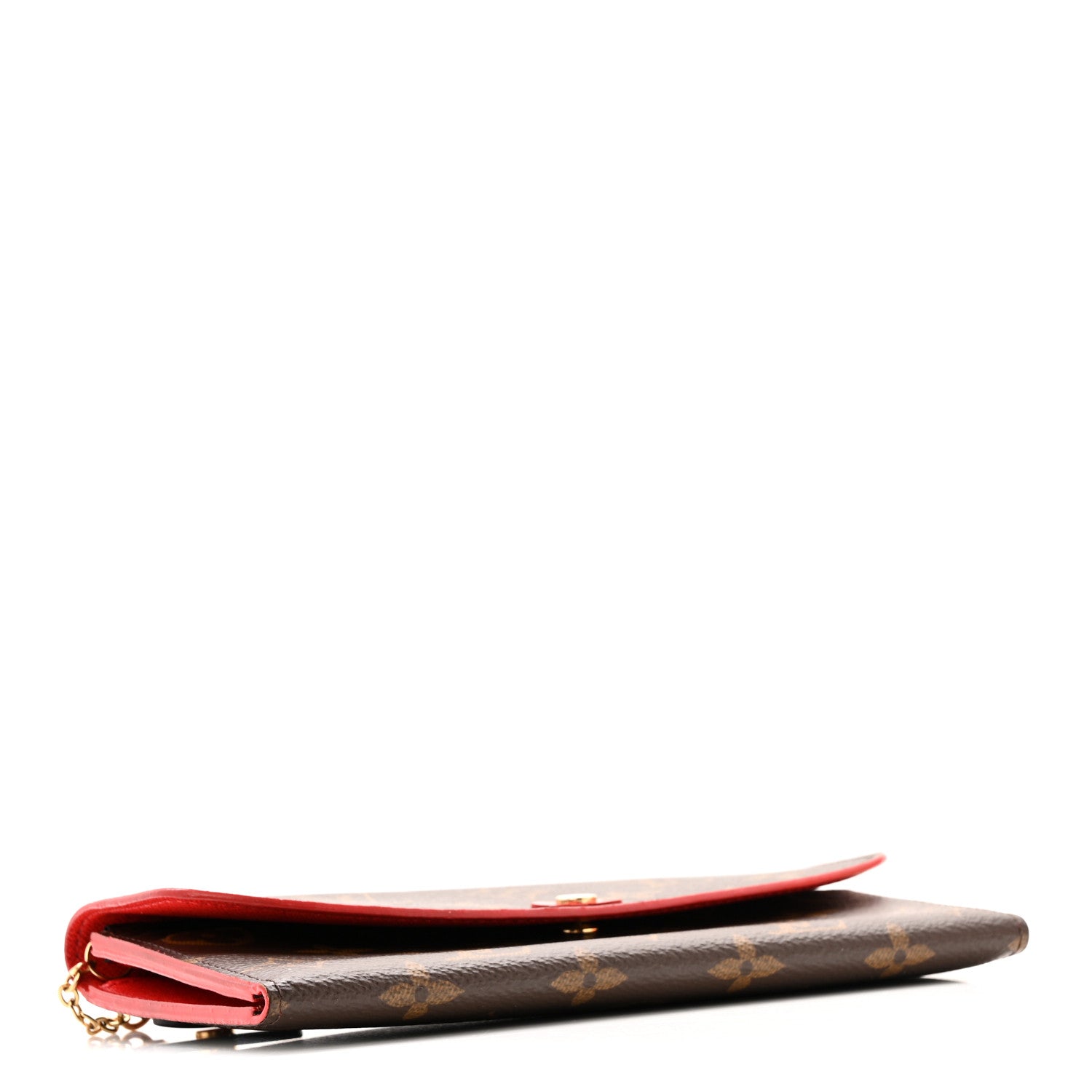 Monogram Bloom Flower Emilie Wallet Coquelicot