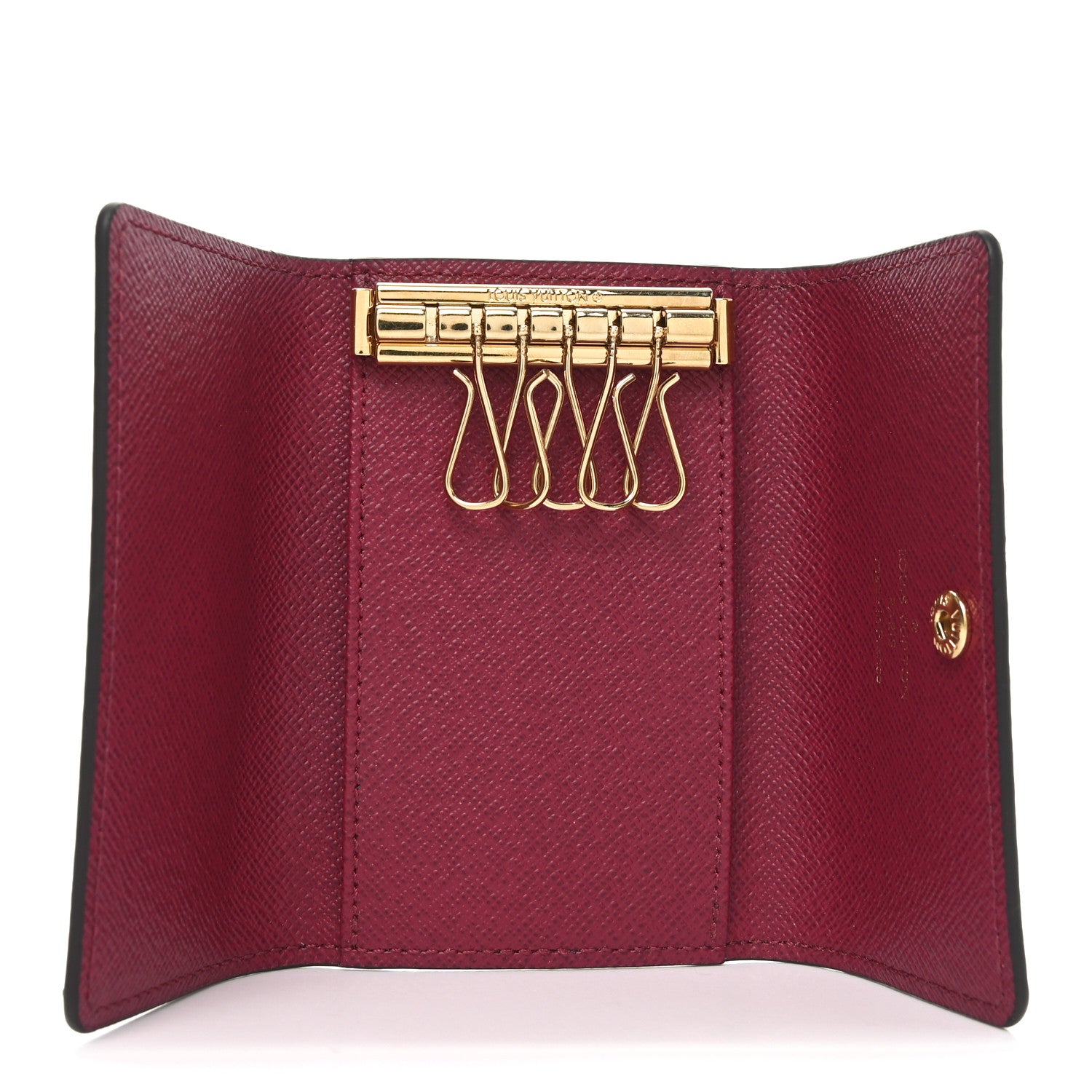 Monogram 6 Key Multicles Holder Fuchsia