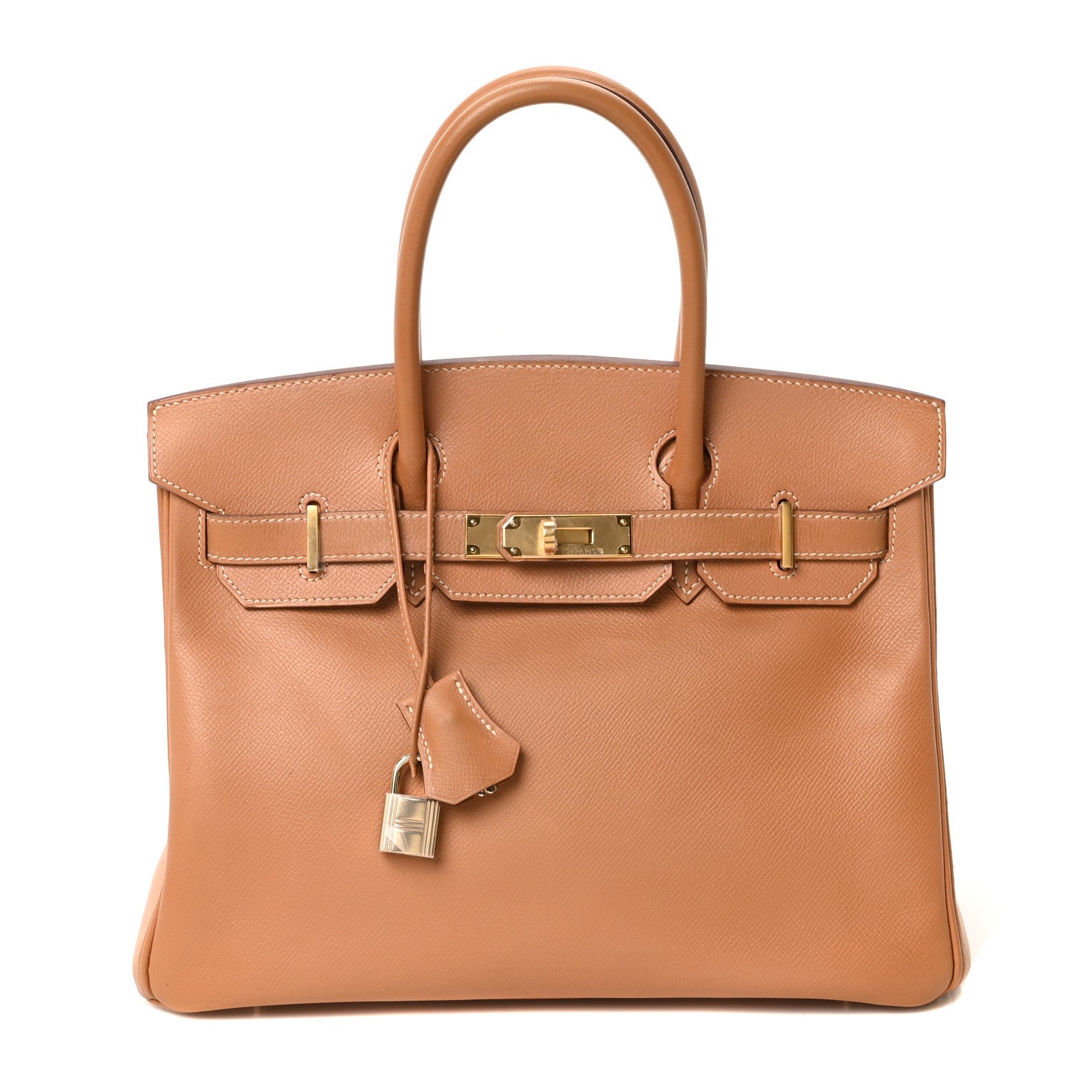 Epsom Birkin 30 Natural Sable