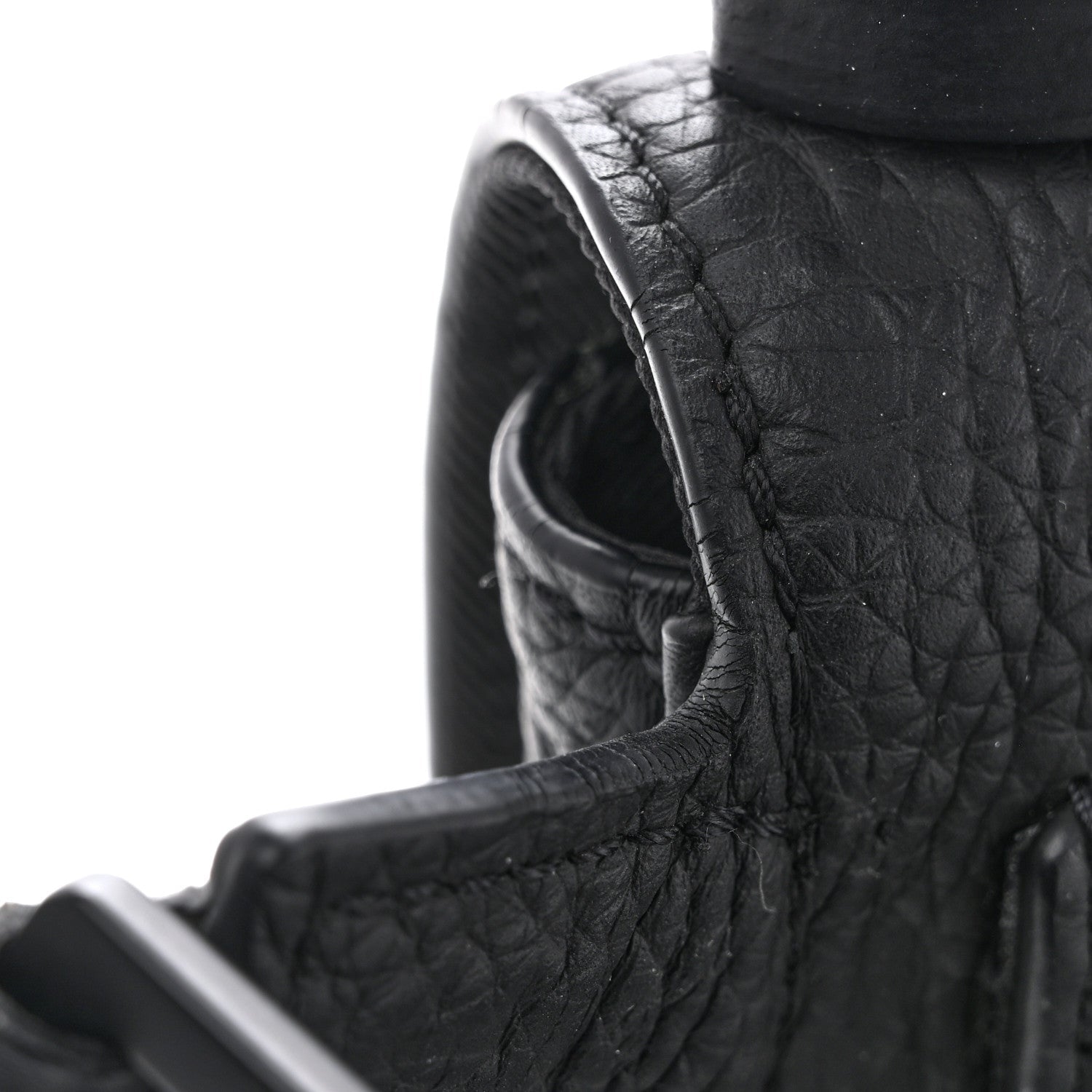 Taurillon Monogram S Lock Sling Bag Black