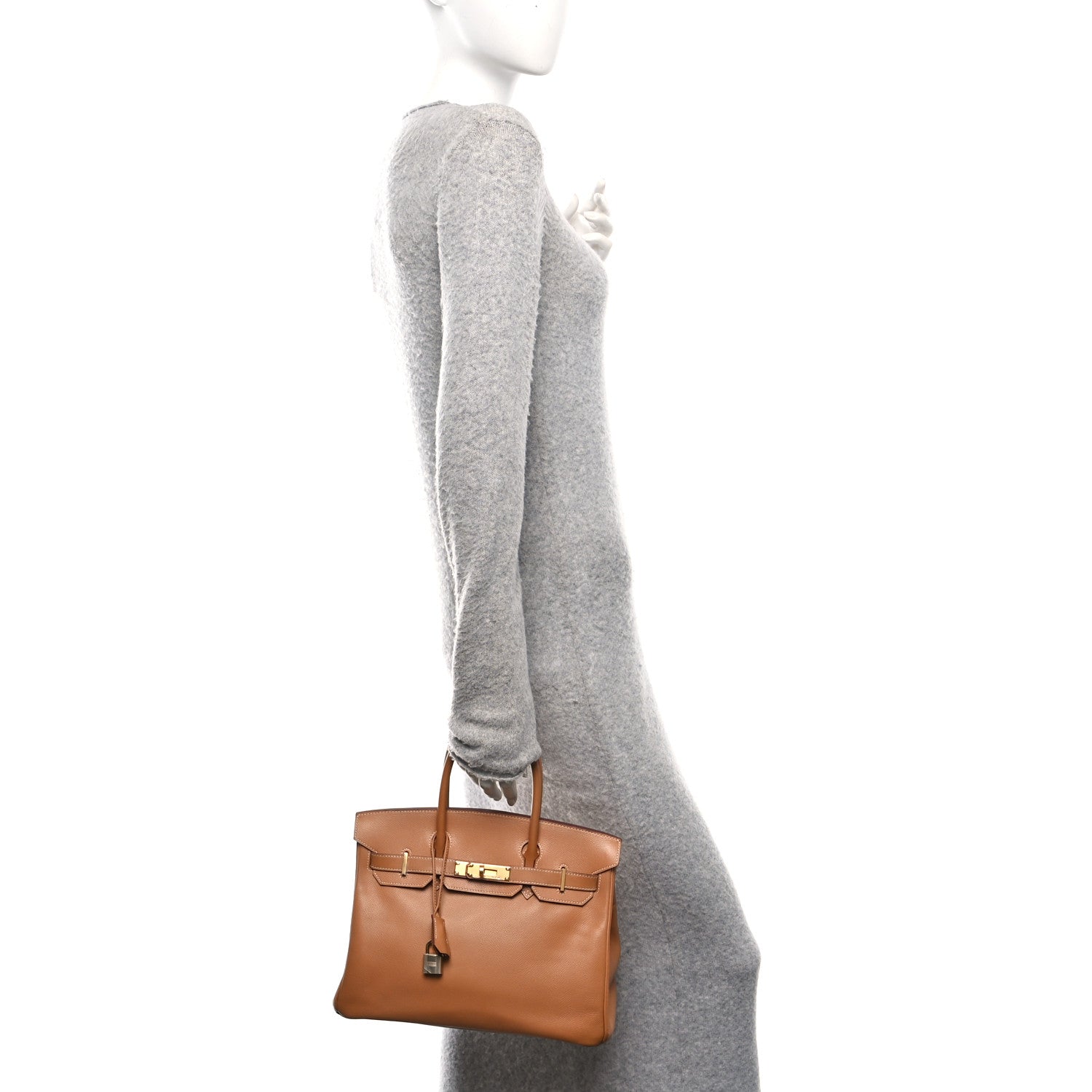 Epsom Birkin 30 Natural Sable