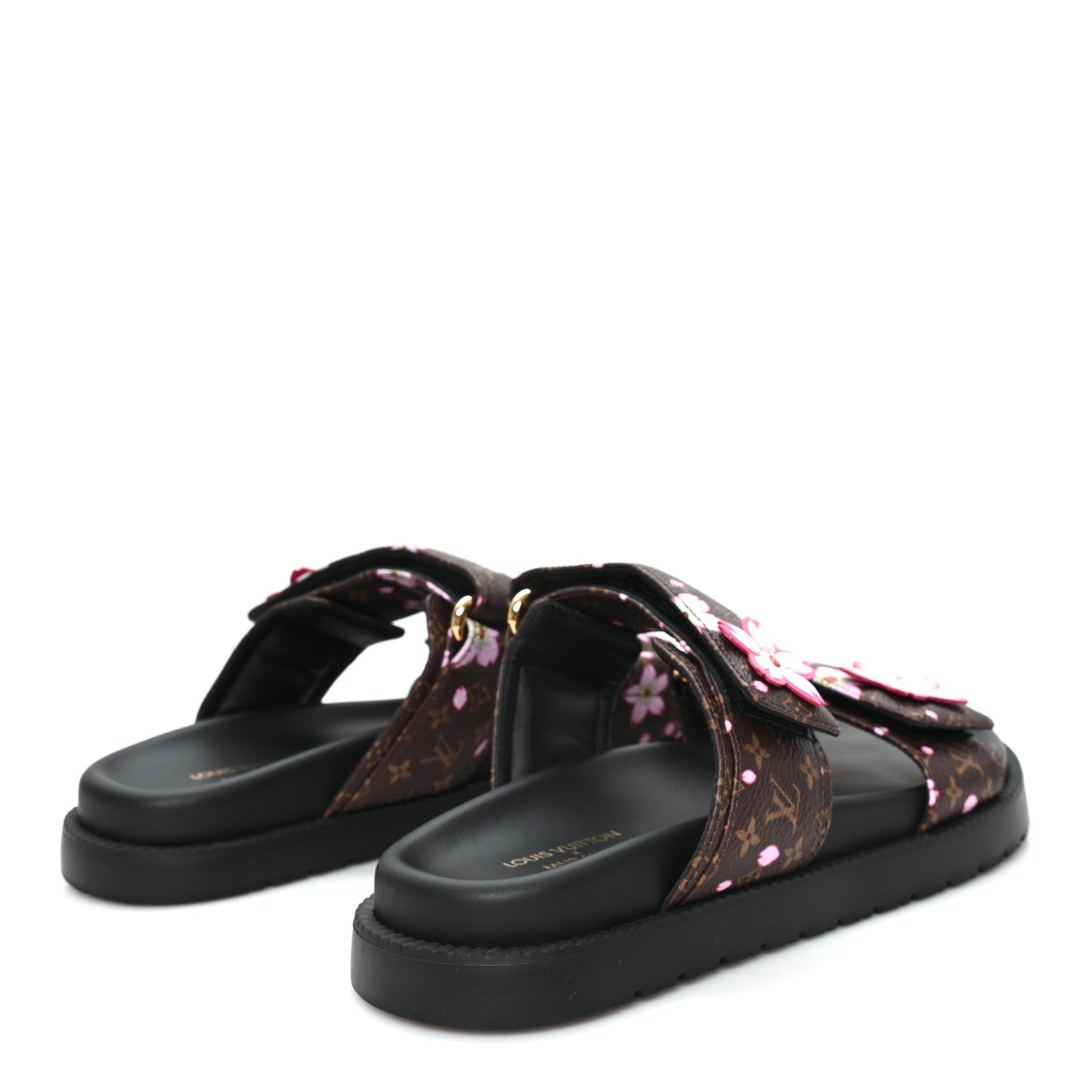 LV X TM Monogram LV Sunset Flat Comfort Mule 35 Sakura Brown