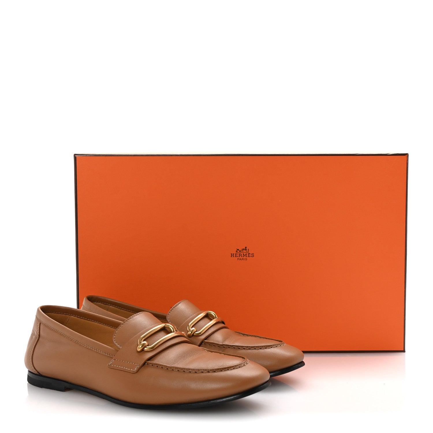Calfskin Colette Loafer 36.5 Naturel