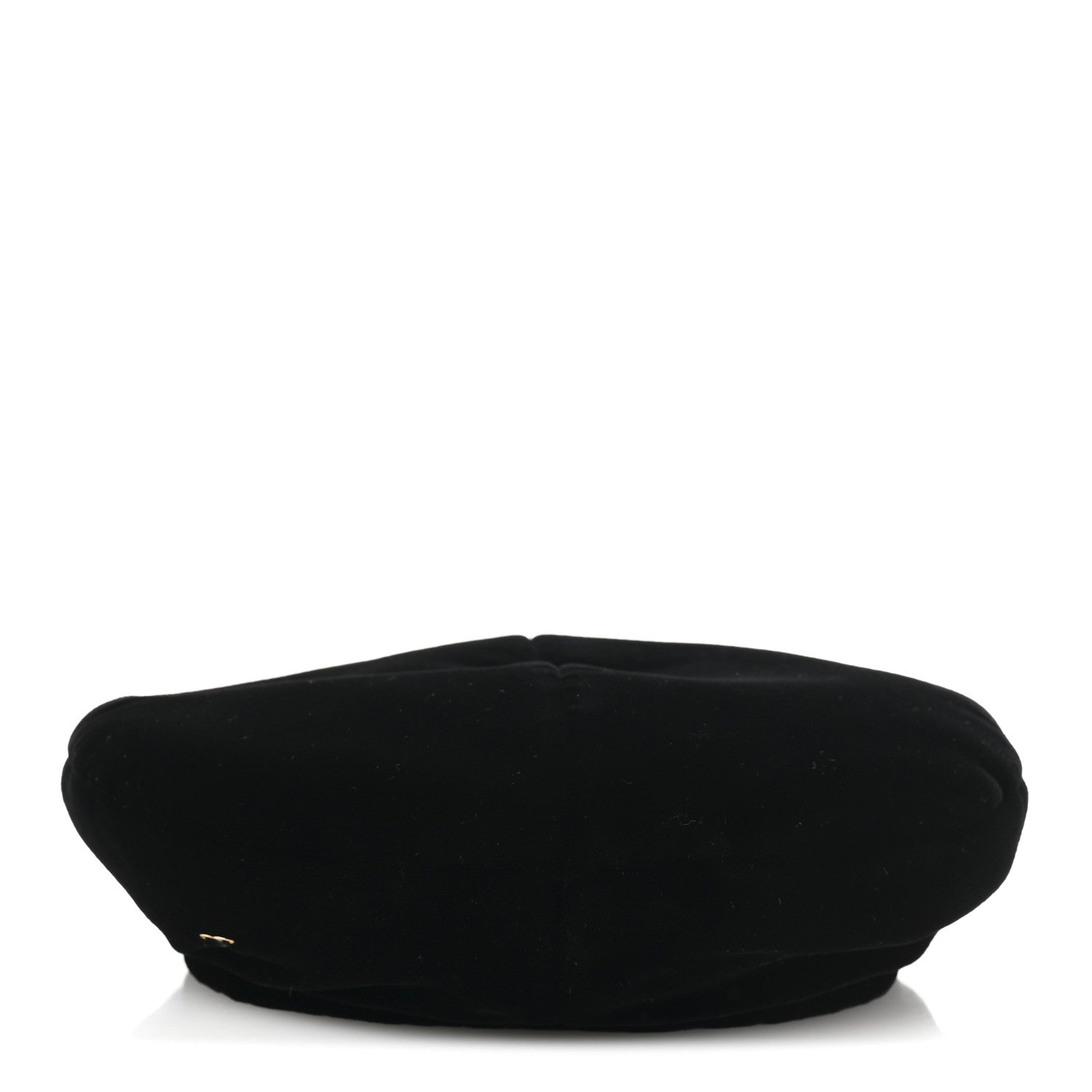 Velvet Beret Hat S Black