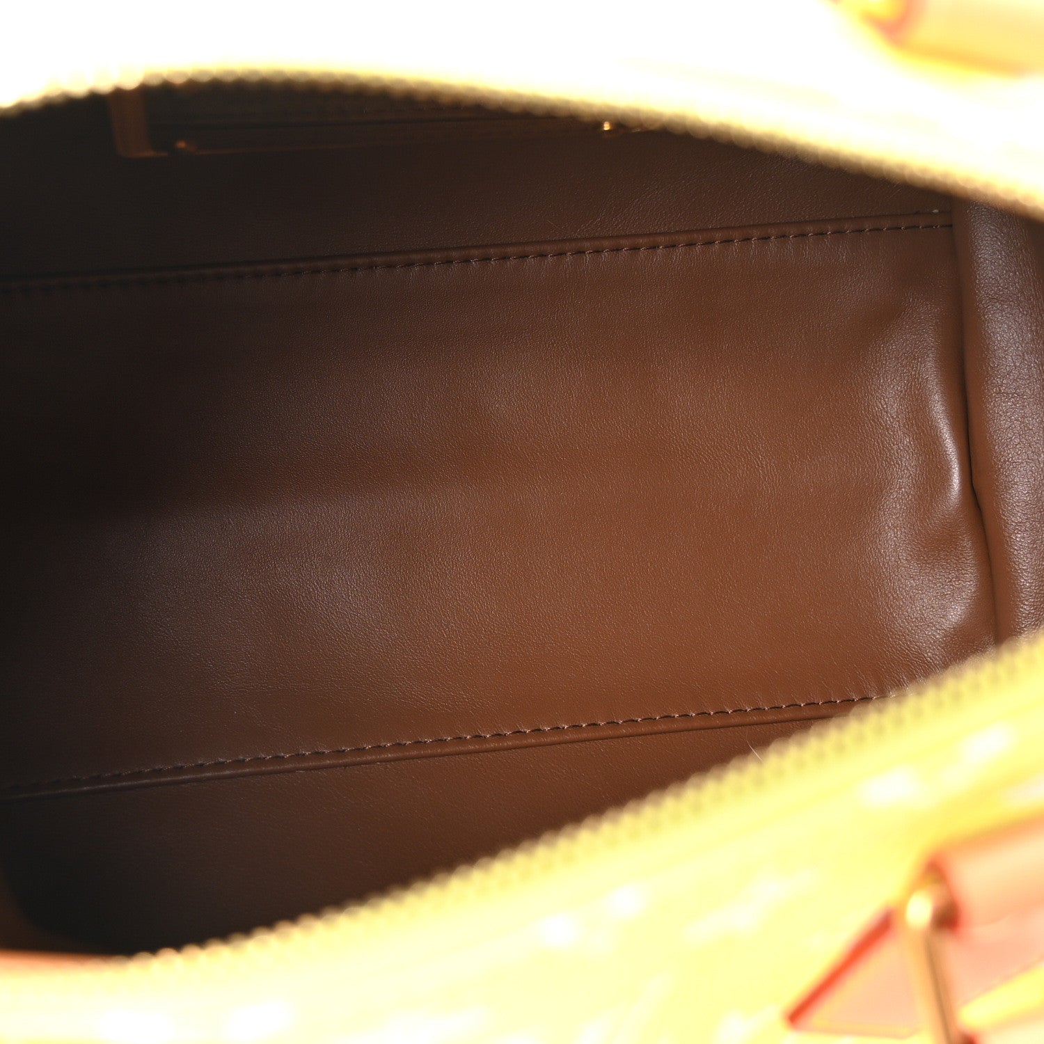 Calfskin Monogram Speedy P9 Bandouliere 25 Lemonade Yellow
