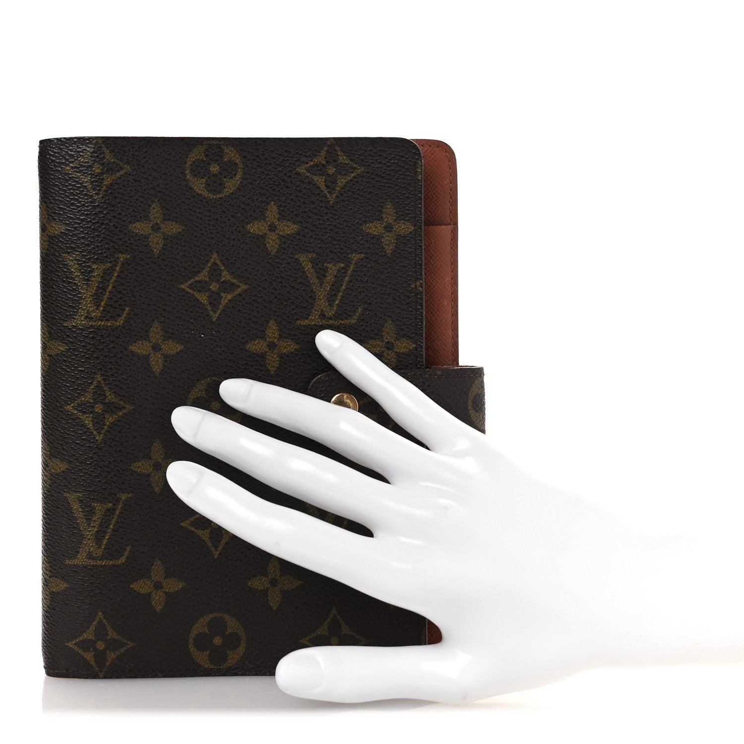 Monogram Medium Ring Agenda Cover