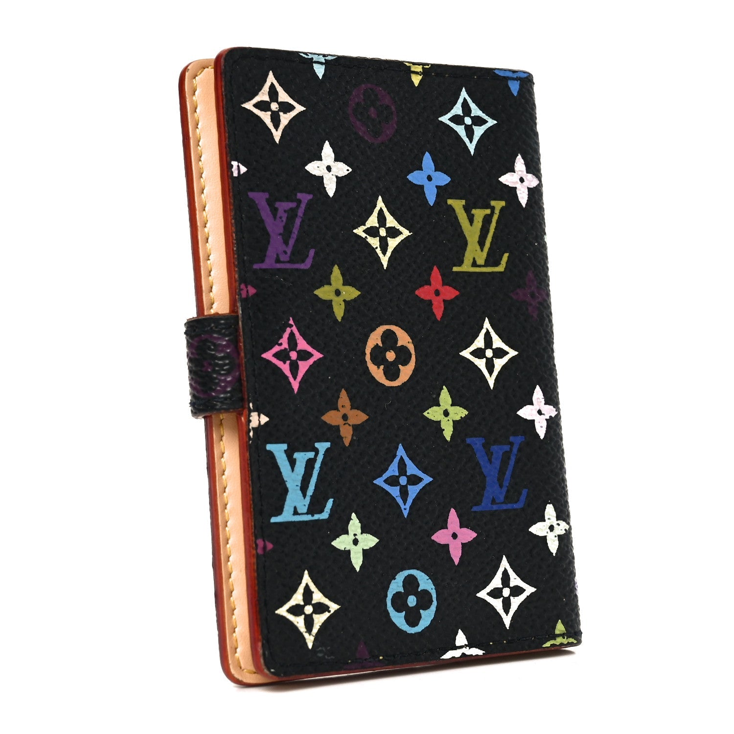 Monogram Multicolor Carnet de Bal Mini Agenda Cover Black