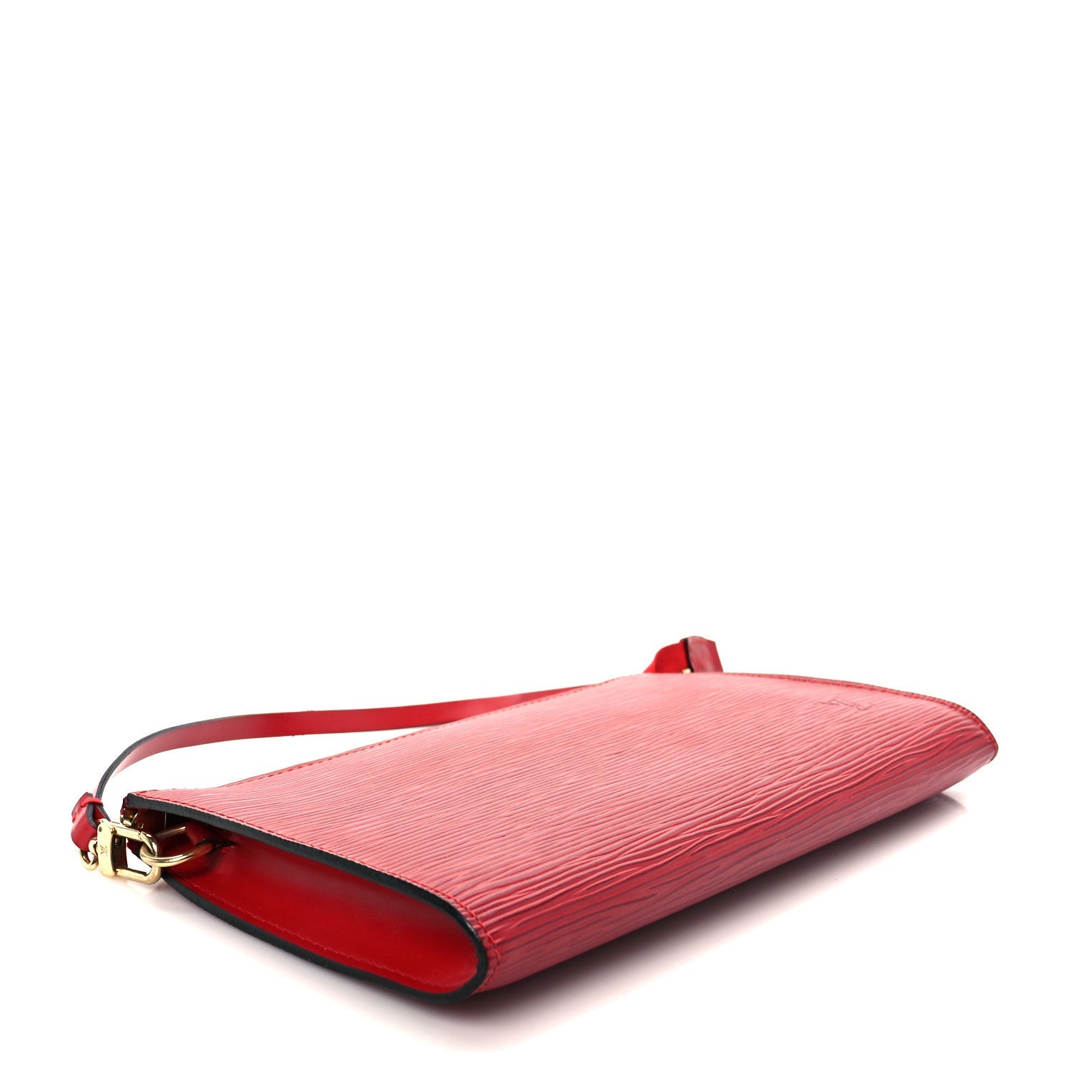 Epi Pochette Accessories 24 Castillan Red